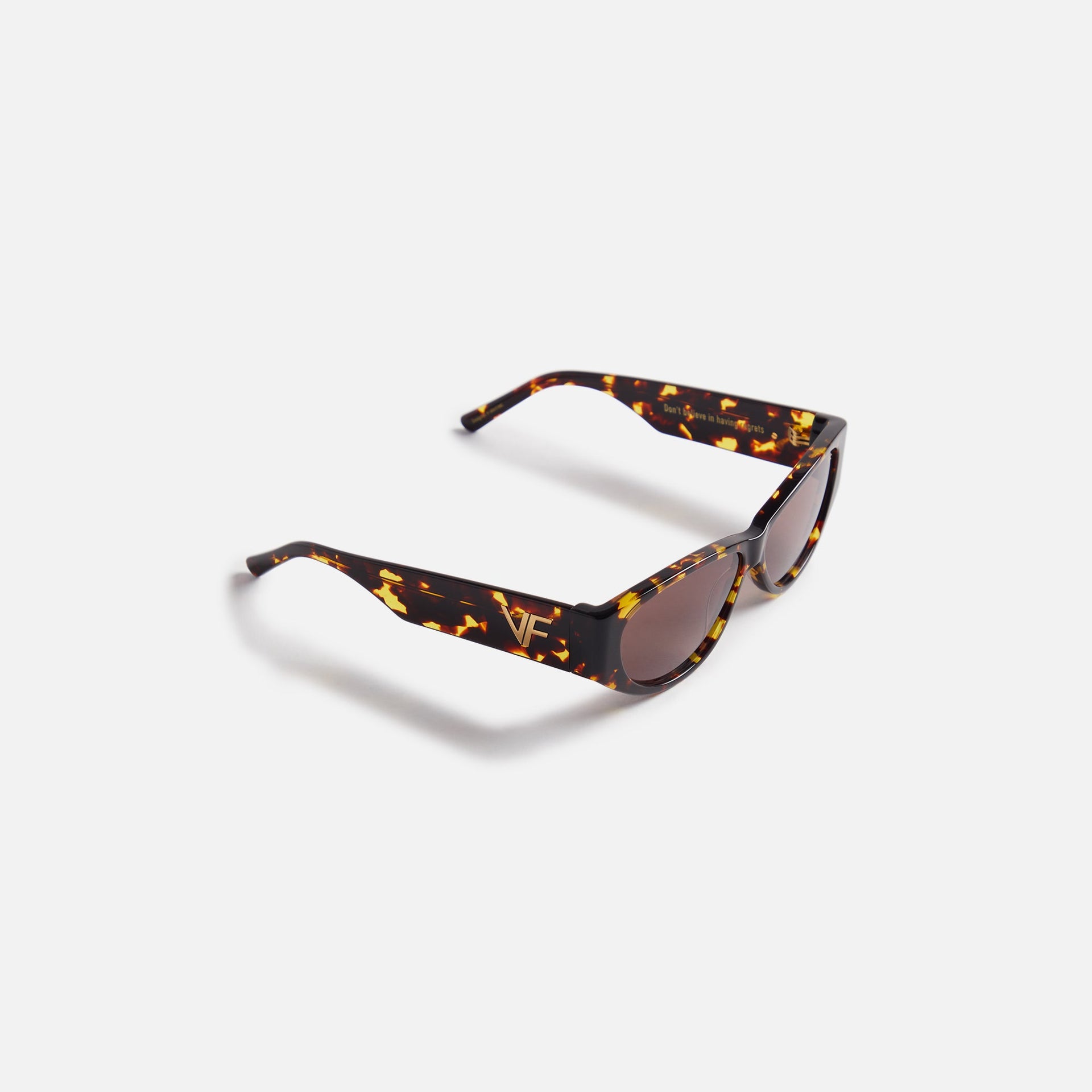 Cadres Vintage Slash - Écaille brune