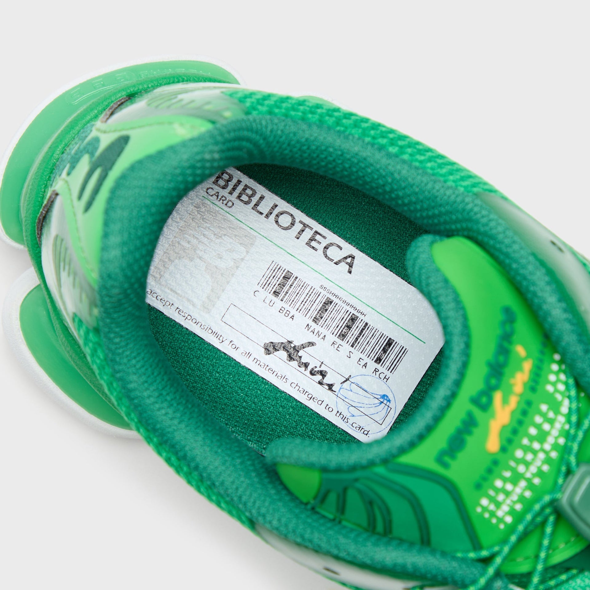 New Balance x Amine ABZORB 2000 Biblioteca - Green / Yellow / White