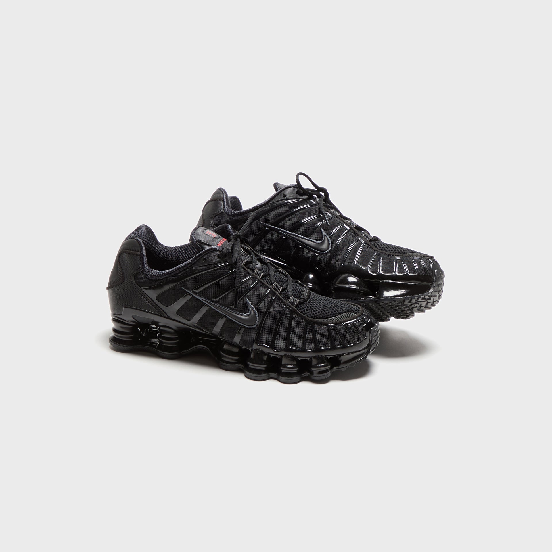 Nike Shox TL - Black / Metallic Hematite / Max Orange