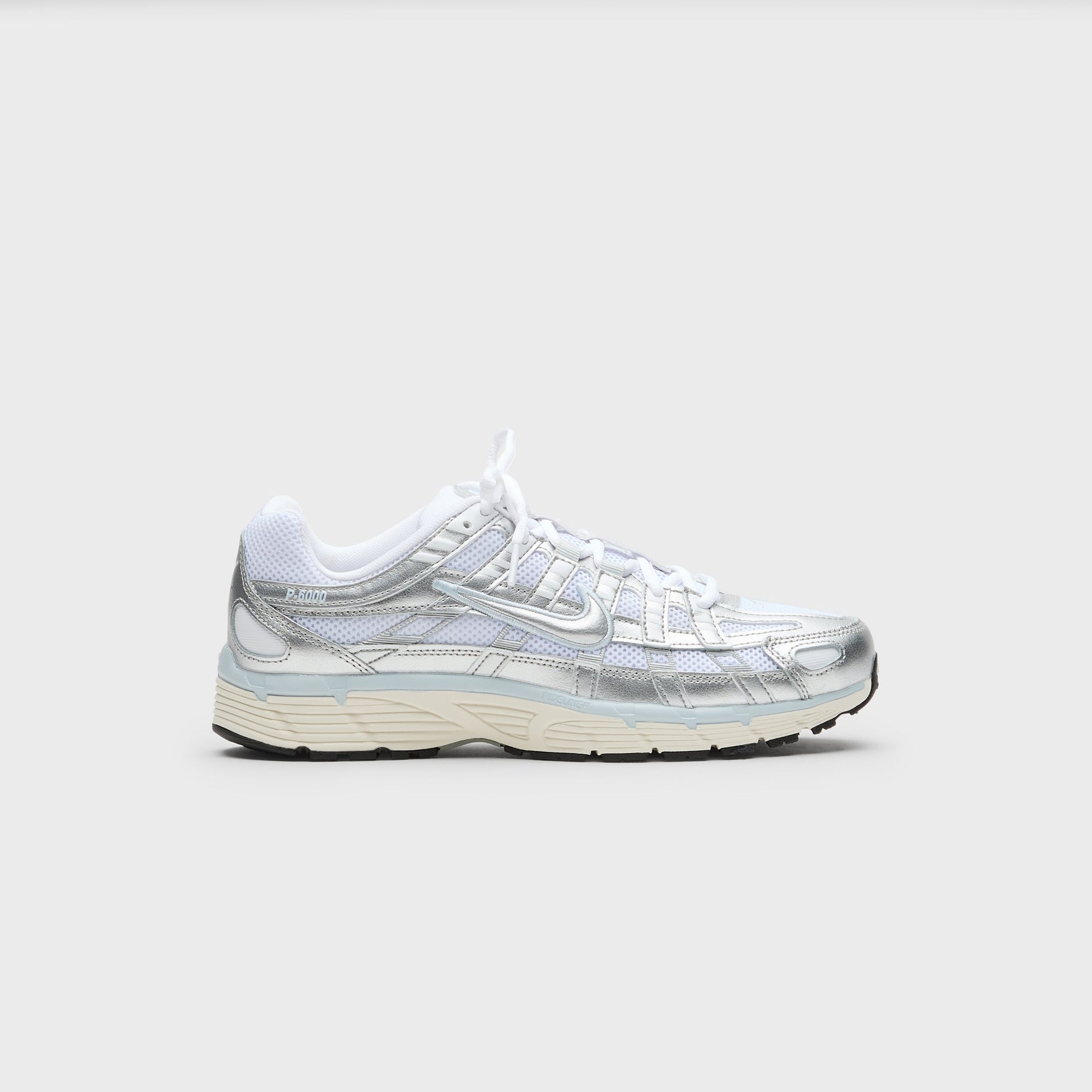 Nike P-6000 - White / Metallic Silver / Blue Tint / Sail