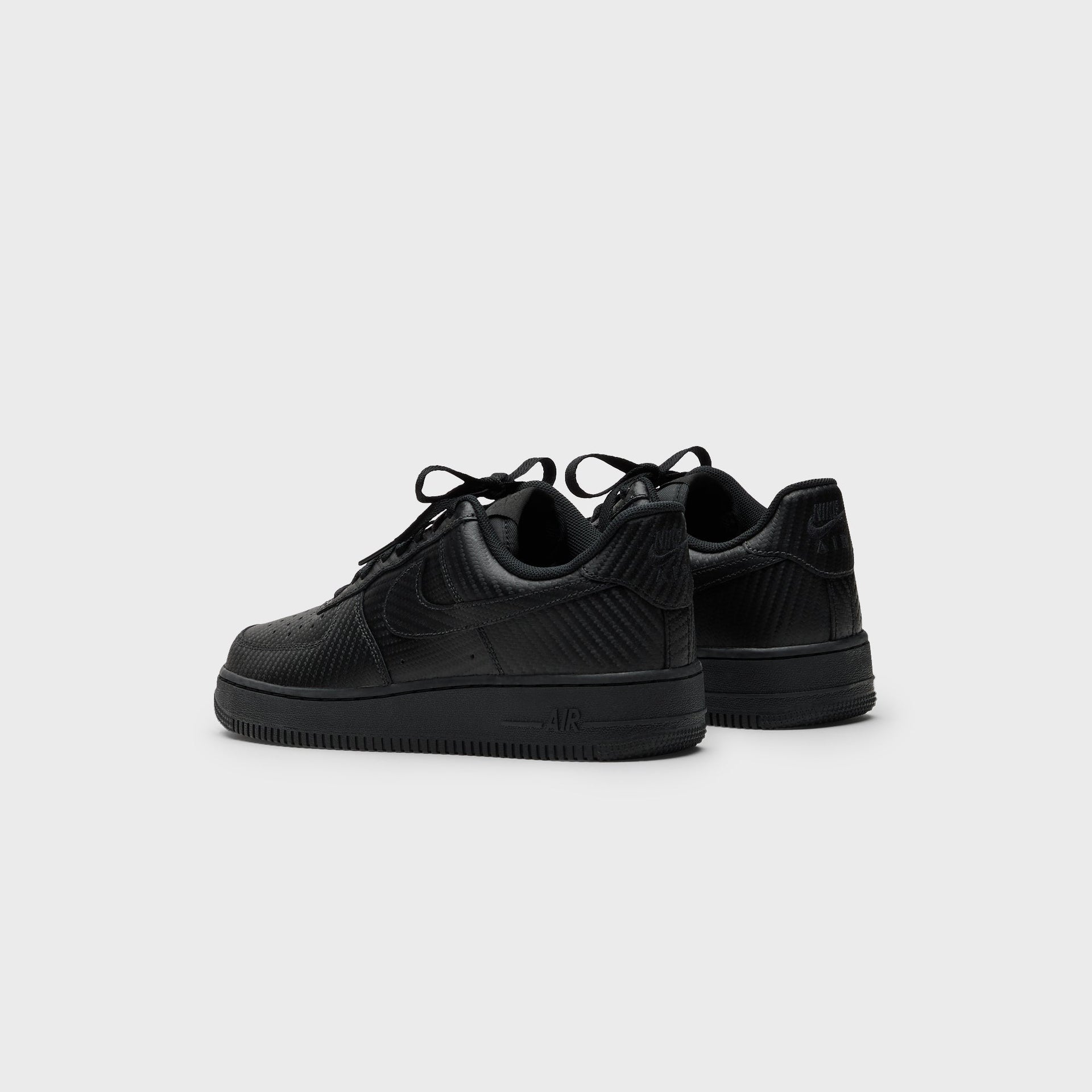 Nike Air Force 1 '07 LV8 -  Carbon Fiber Black / Black
