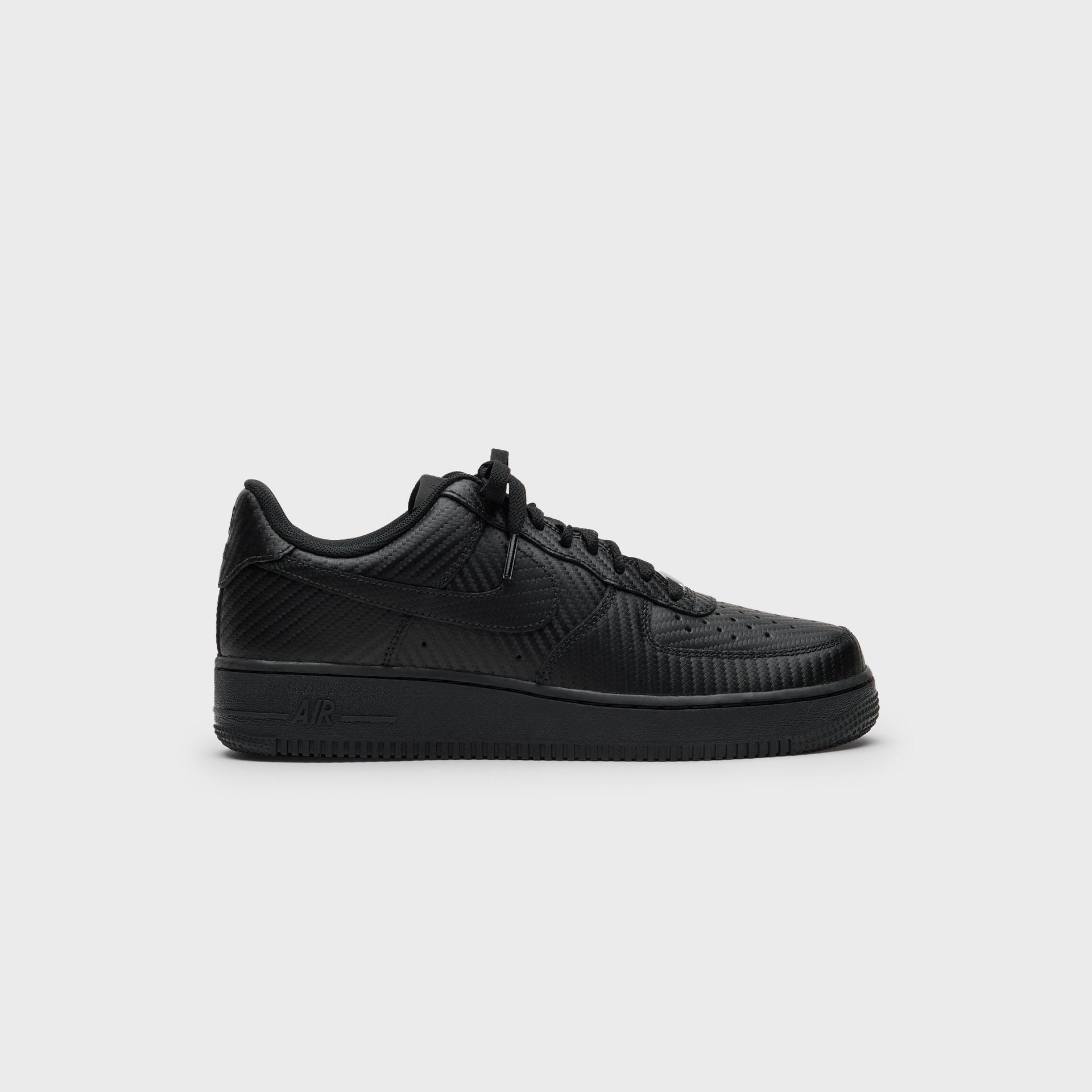 Nike Air Force 1 '07 LV8 -  Carbon Fiber Black / Black