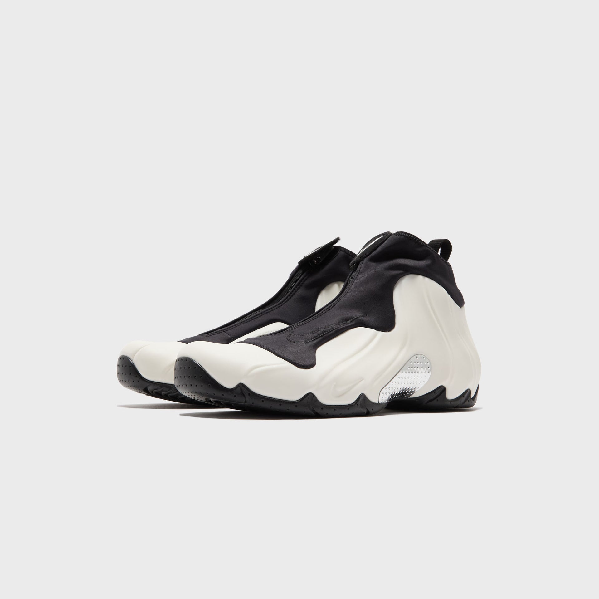 Nike Air Flightposite QS - Voile / Noir / Argent métallisé