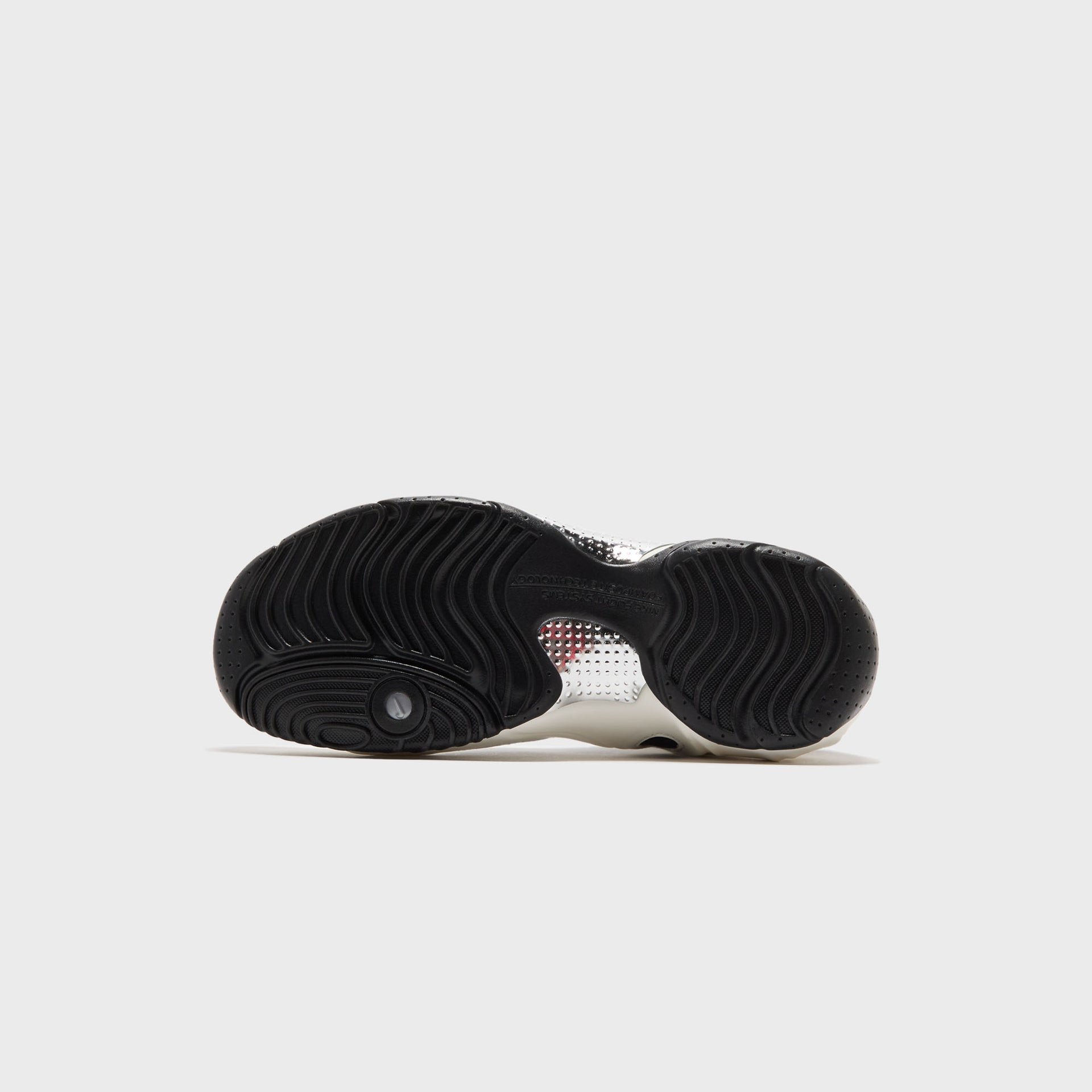 Nike Air Flightposite QS - Voile / Noir / Argent métallisé
