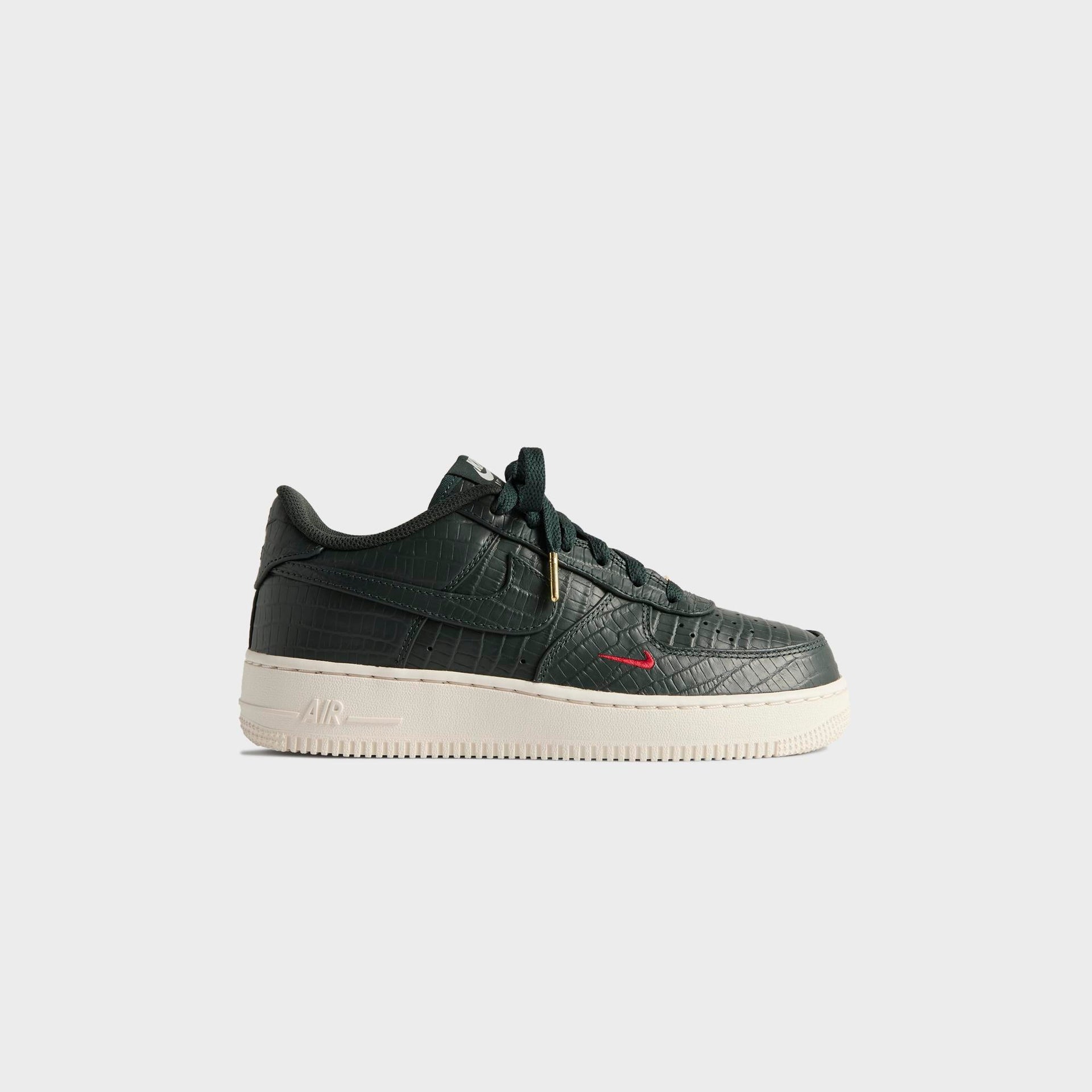Kith for Nike GS Air Force 1 - Black Spruce / Phantom / Varsity Red