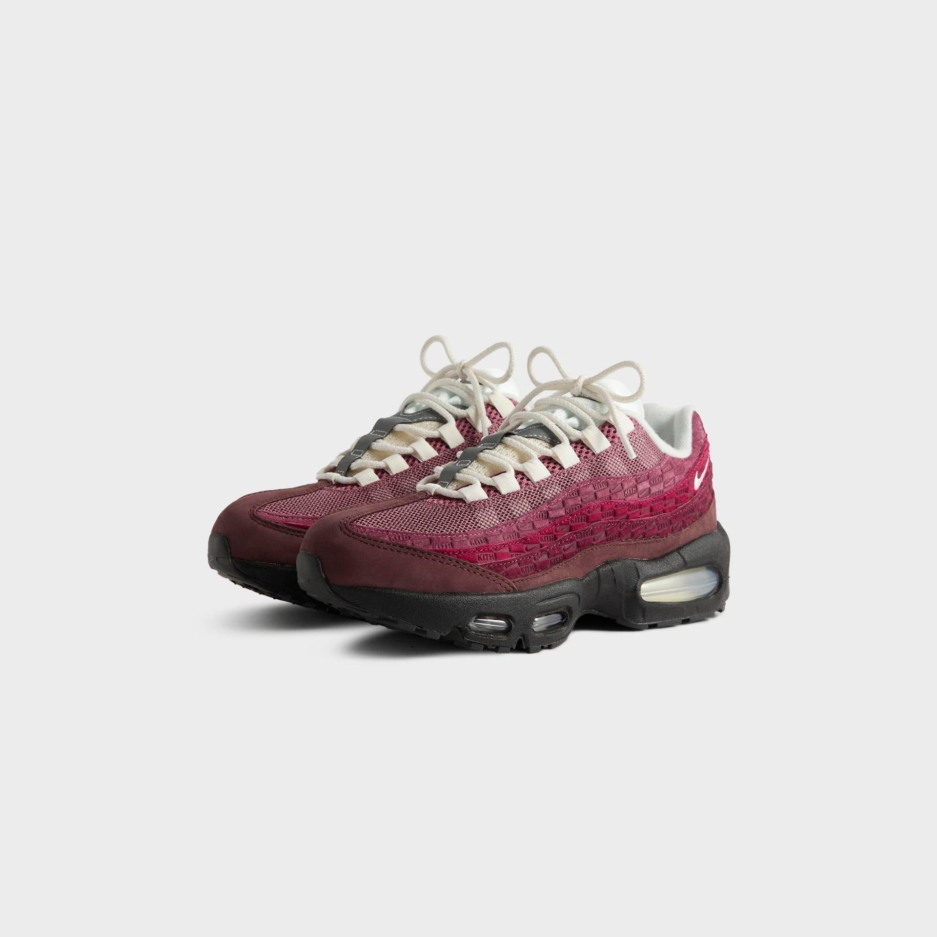 Kith for Nike GS Air Max 95 - El Dorado / Sail / Dark Beetroot / Rush Maroon