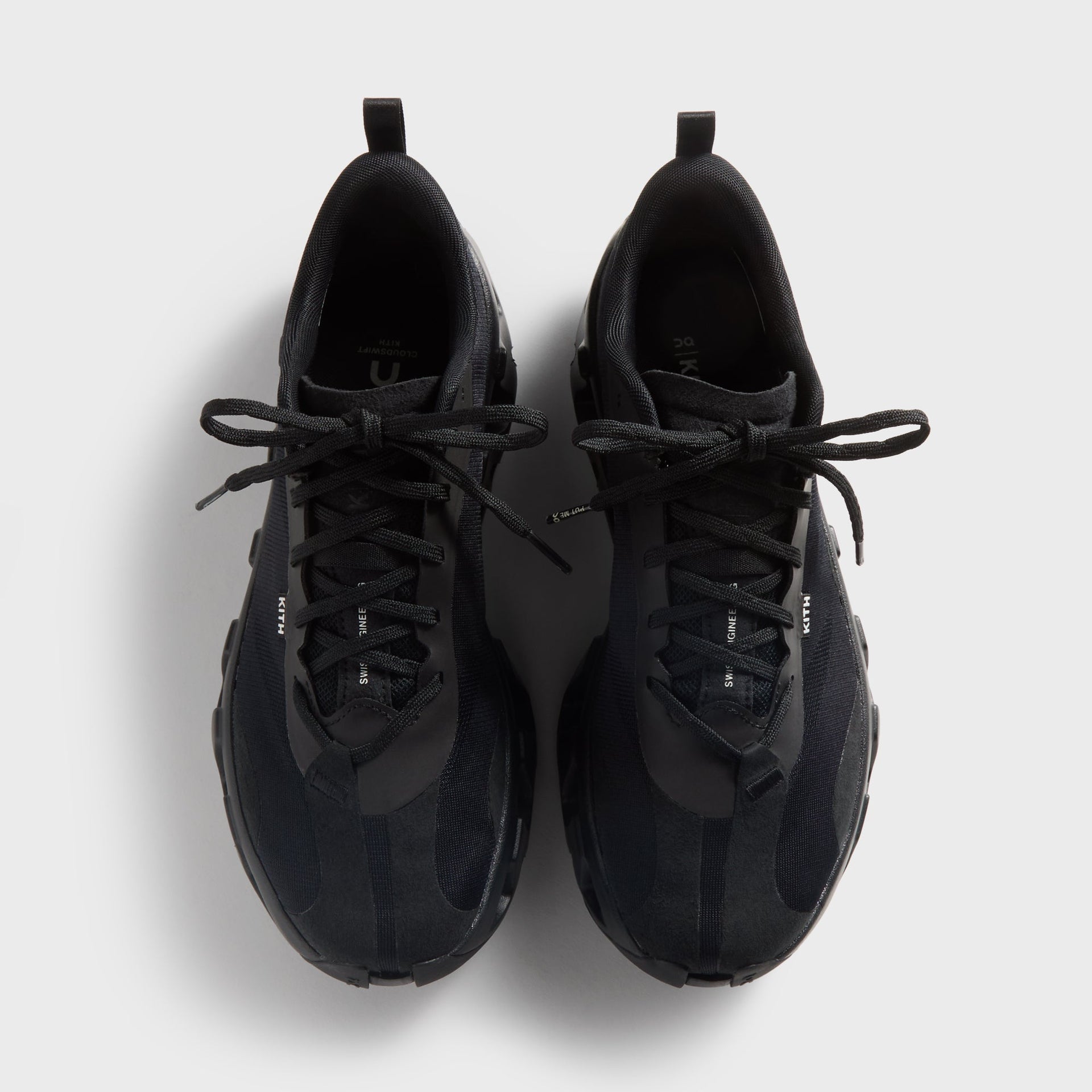 Kith for On WMNS K-Tech 1 - Black / Black