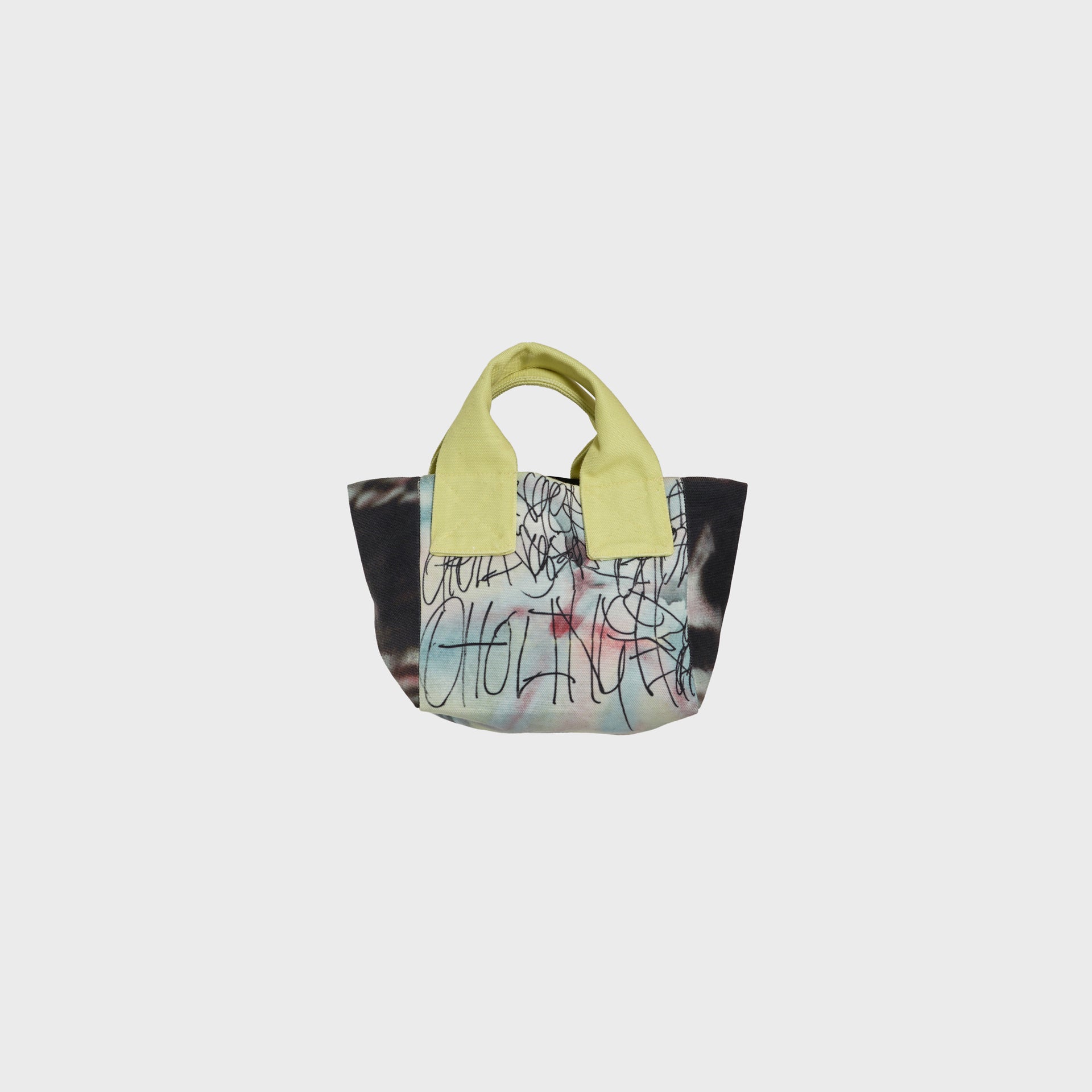 Mini sac fourre-tout Ottolinger - Graffiti jaune