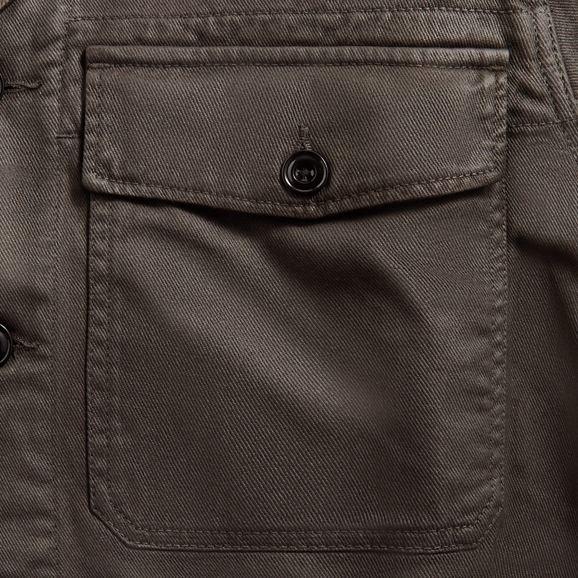 Lemaire Trucker Jacket - Dark Chocolate
