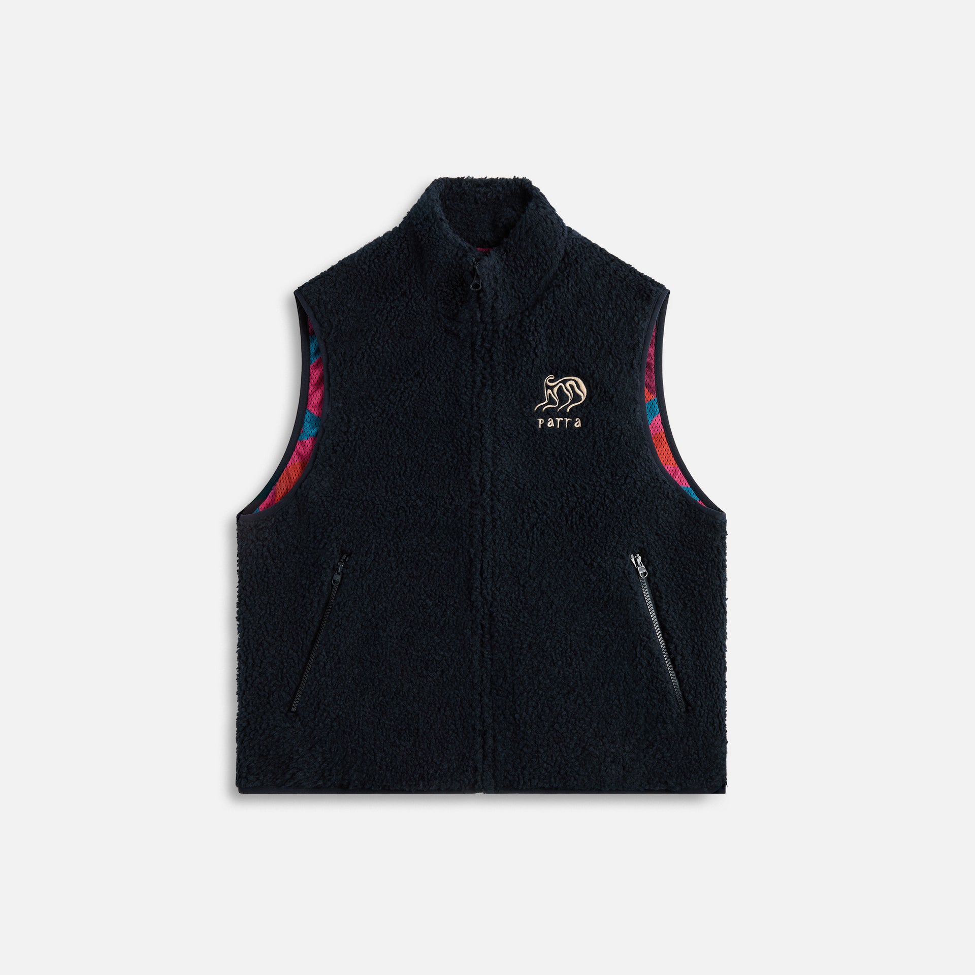 by Parra Chest Alien Vest - Midnight Blue