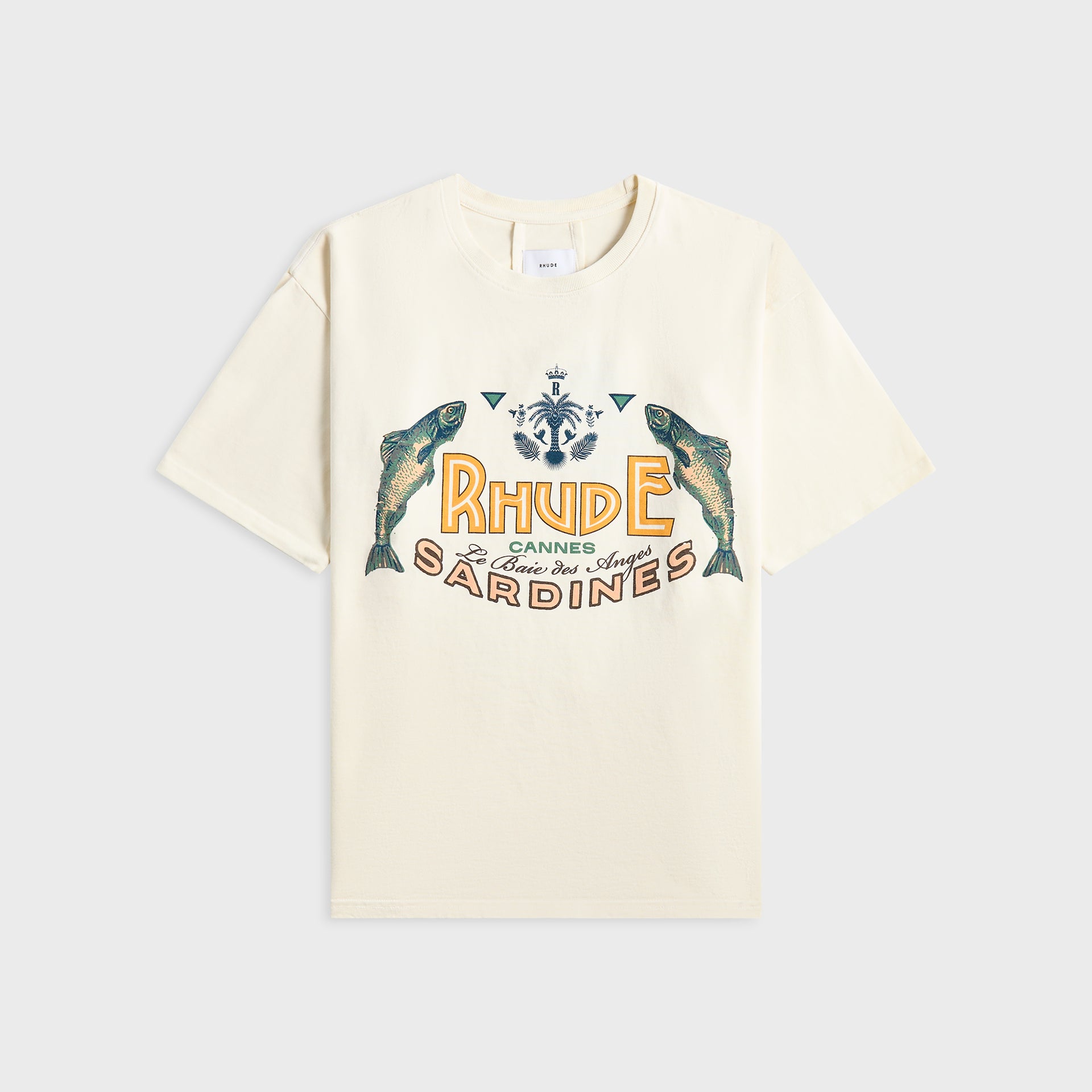 Rhude Sardines Tee - Vintage White