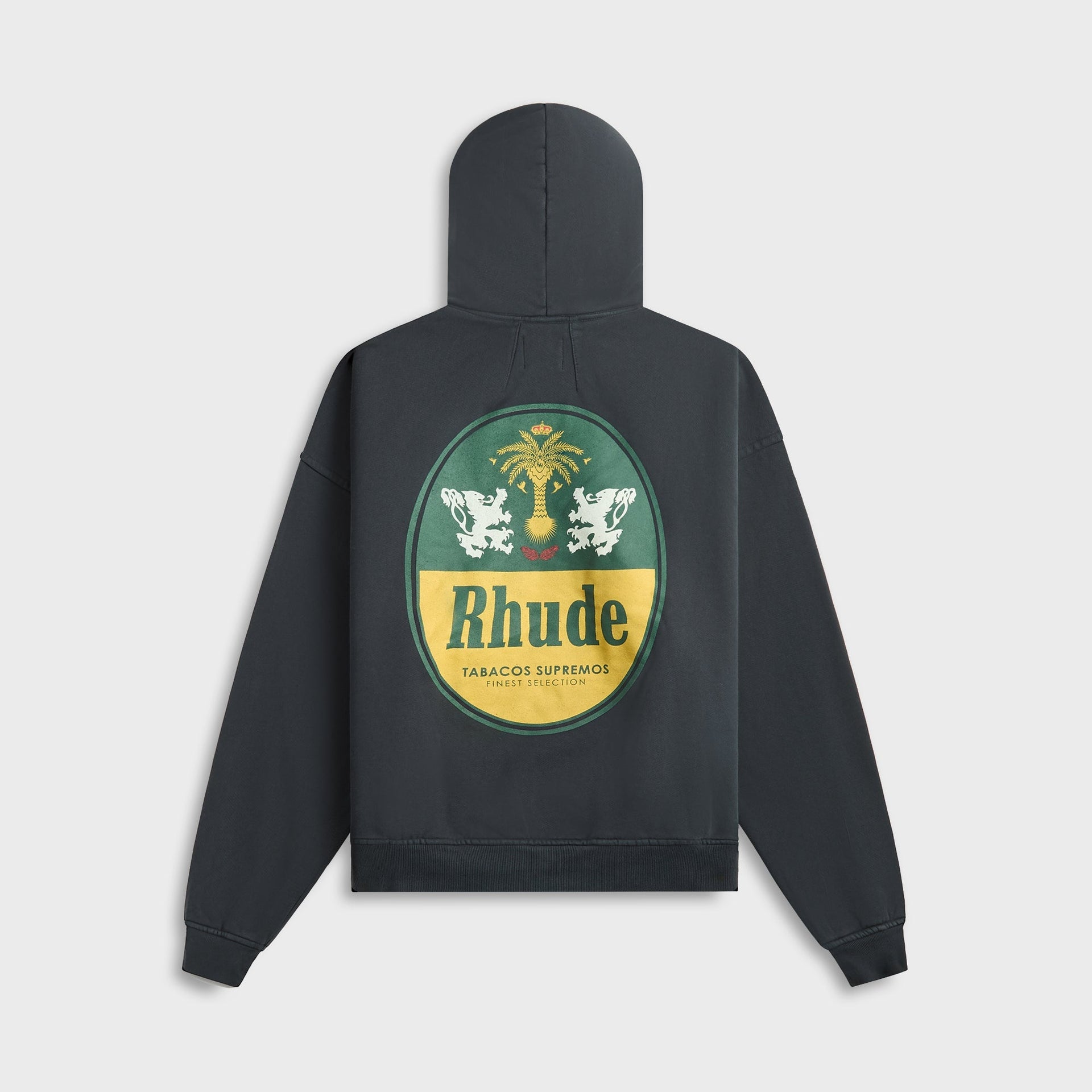 Rhude Tabaco Hoodie - Black