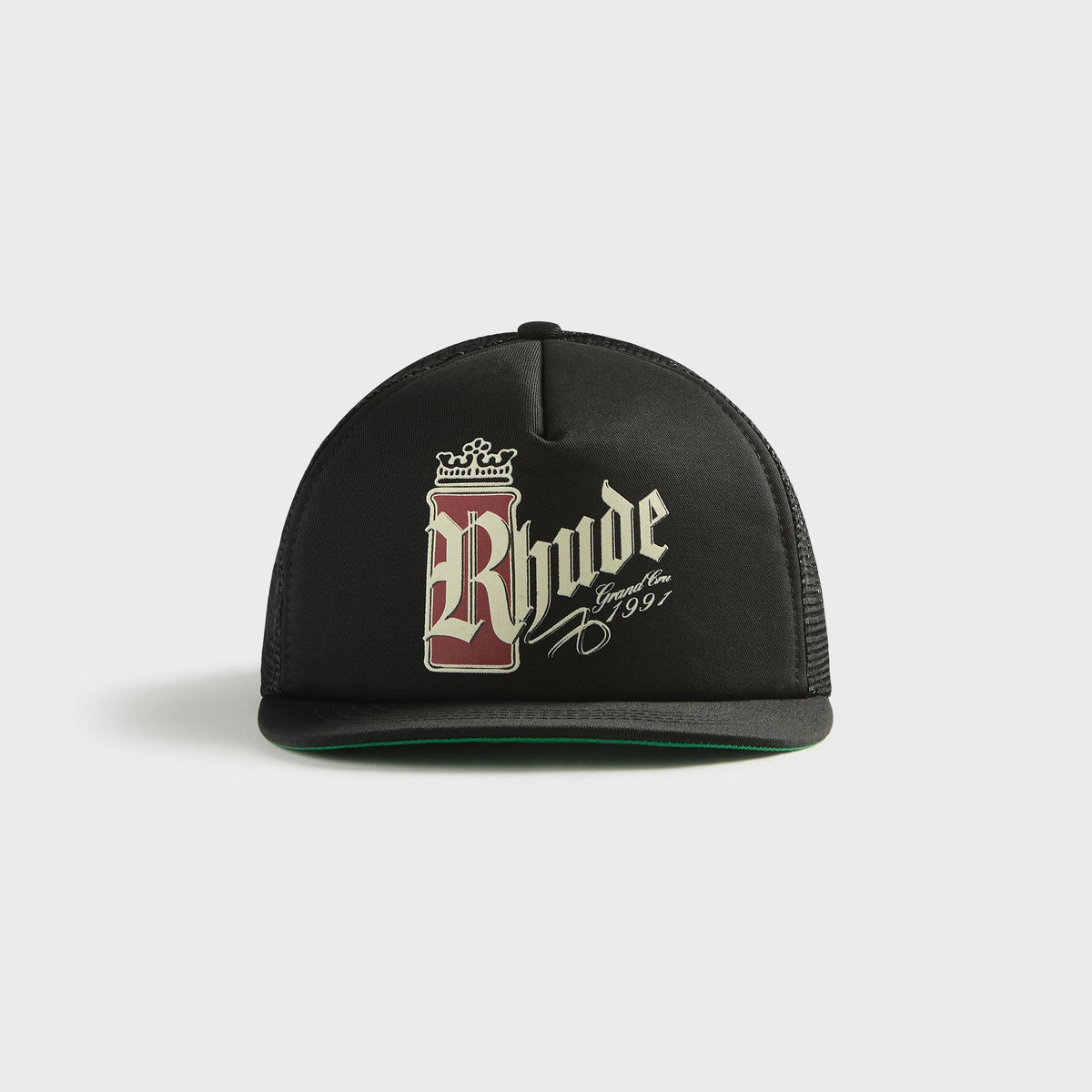 Rhude Fumar 91 Trucker Hat - Black / White / Red