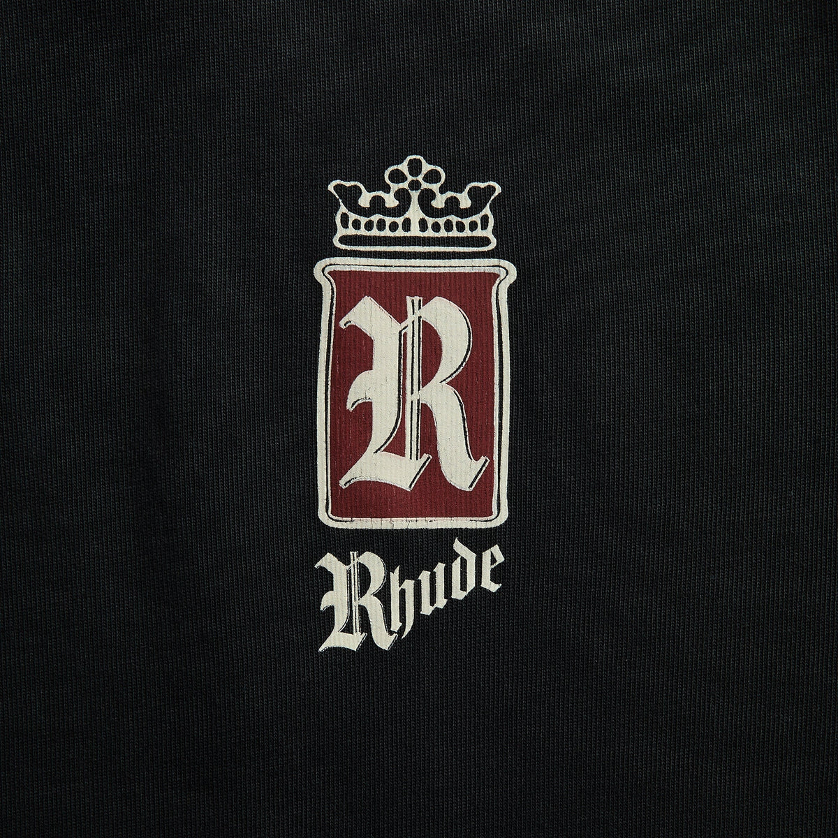 Rhude Fumar 91 Tee - Vintage Black / White / Red