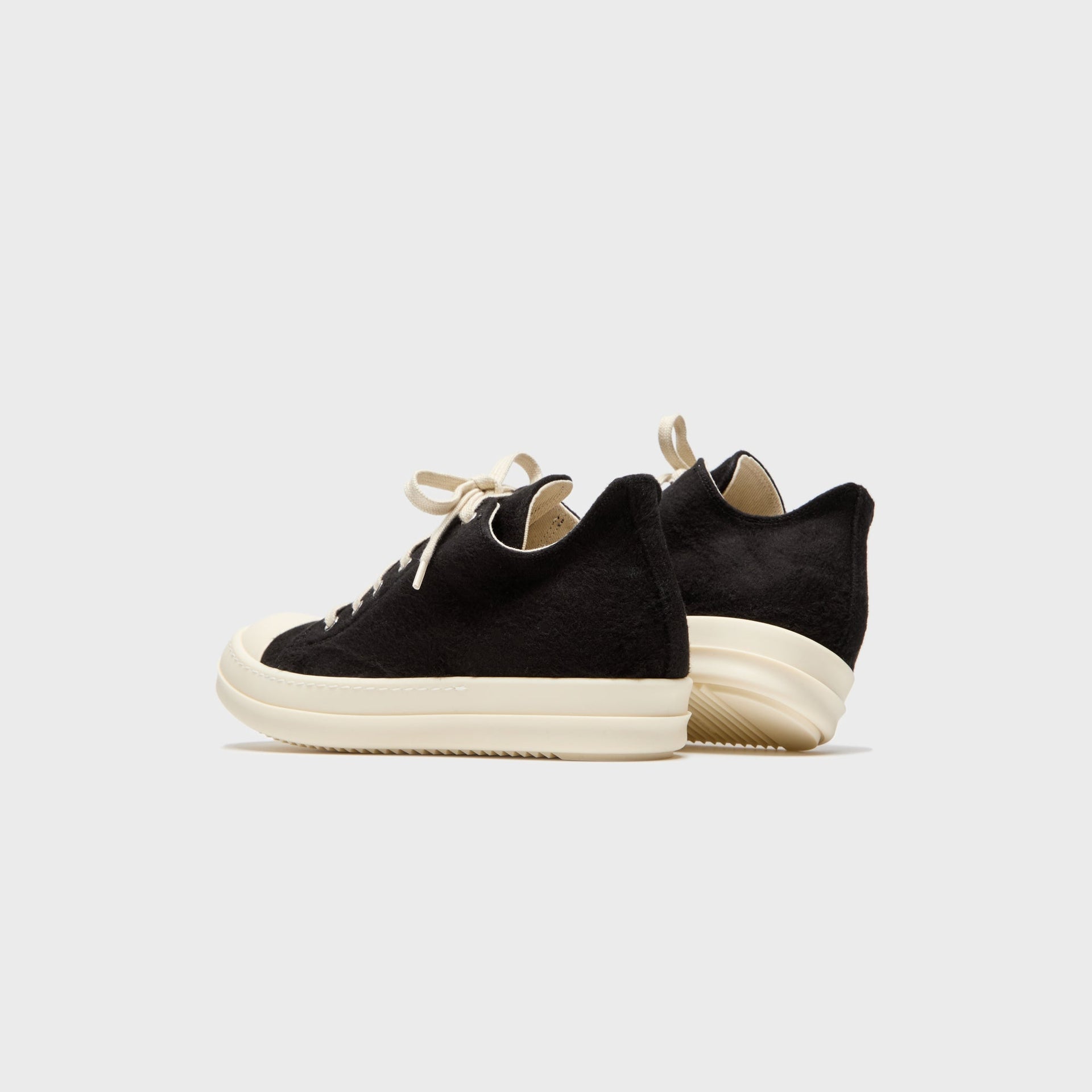 Rick Owens WMNS DRKSHDW Low Sneaks - Black / Milk / Milk