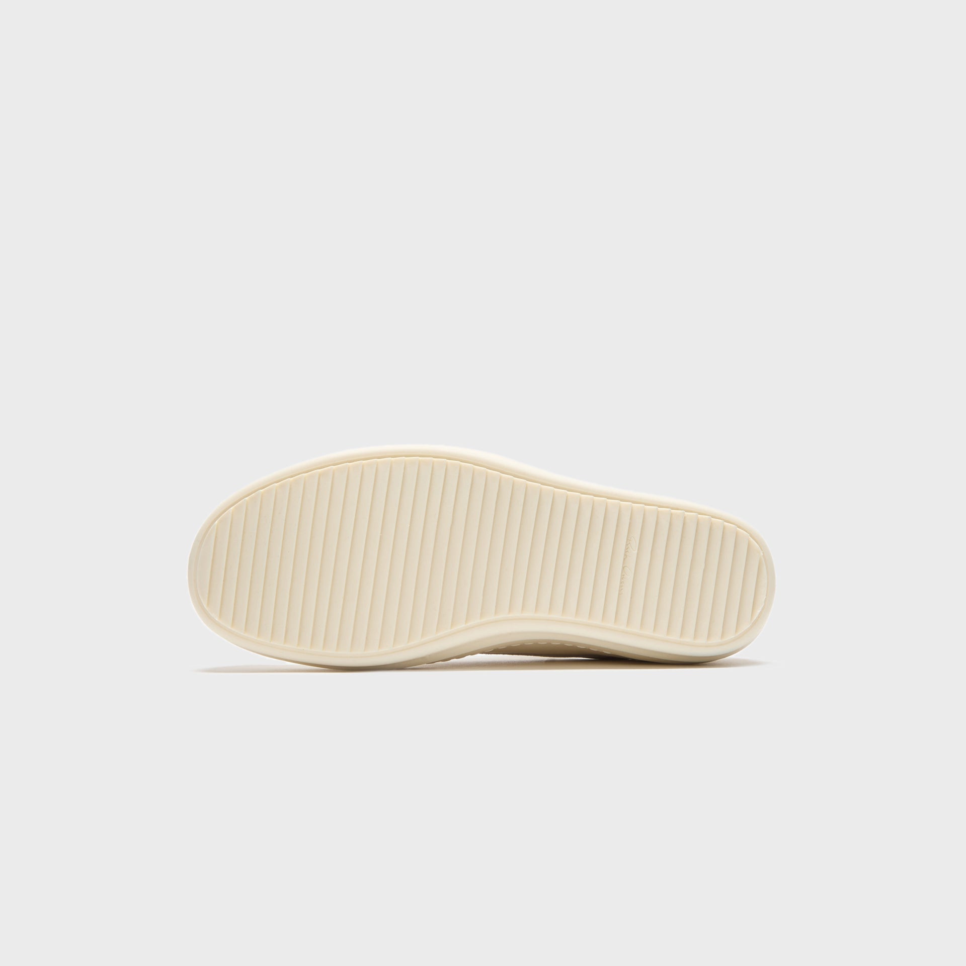 Rick Owens Vintage Sneaks - Scarpe In Pelle Milk / Milk / Milk