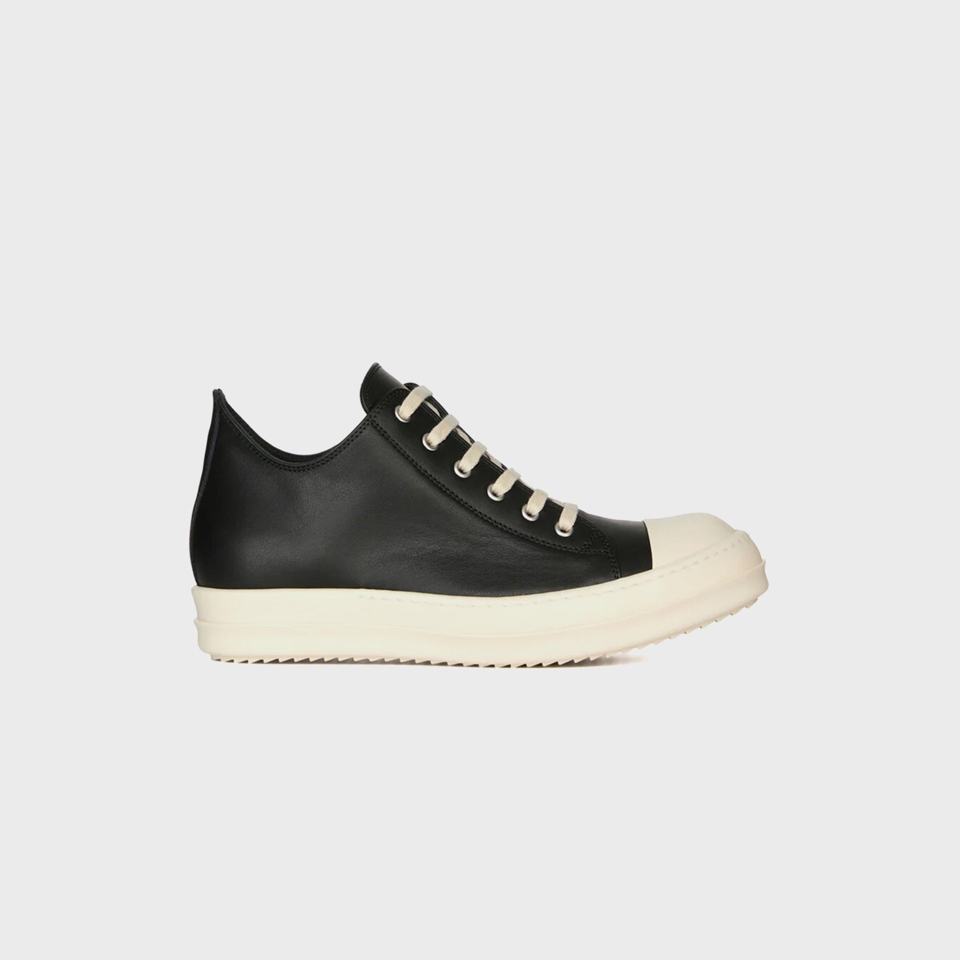 Rick Owens Low Sneaks - Grease / Milk