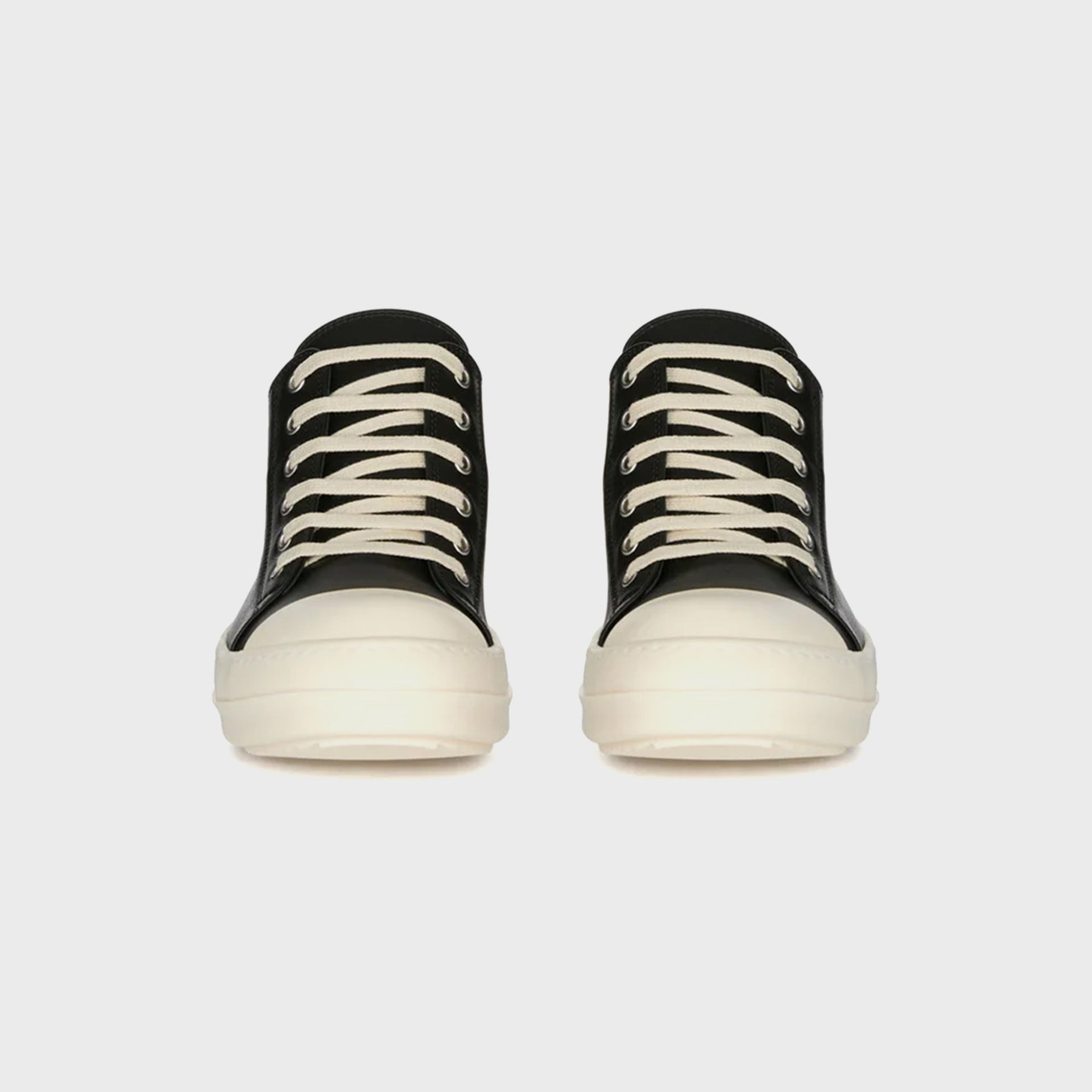 Rick Owens Low Sneaks - Grease / Milk