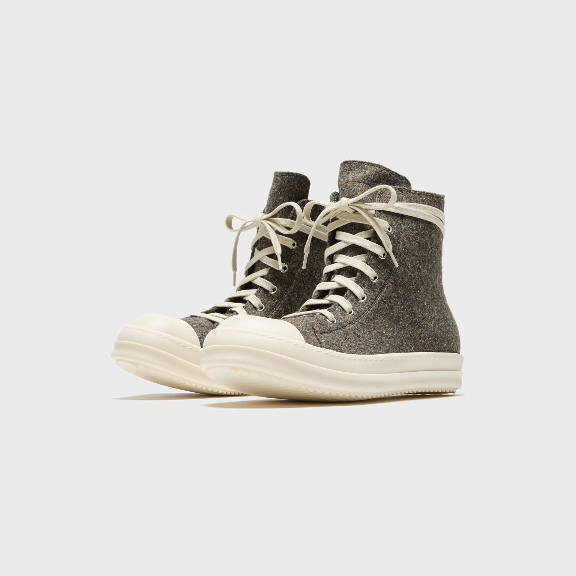 Rick Owens Scarpe Sneakers - Bosco / Milk / Milk