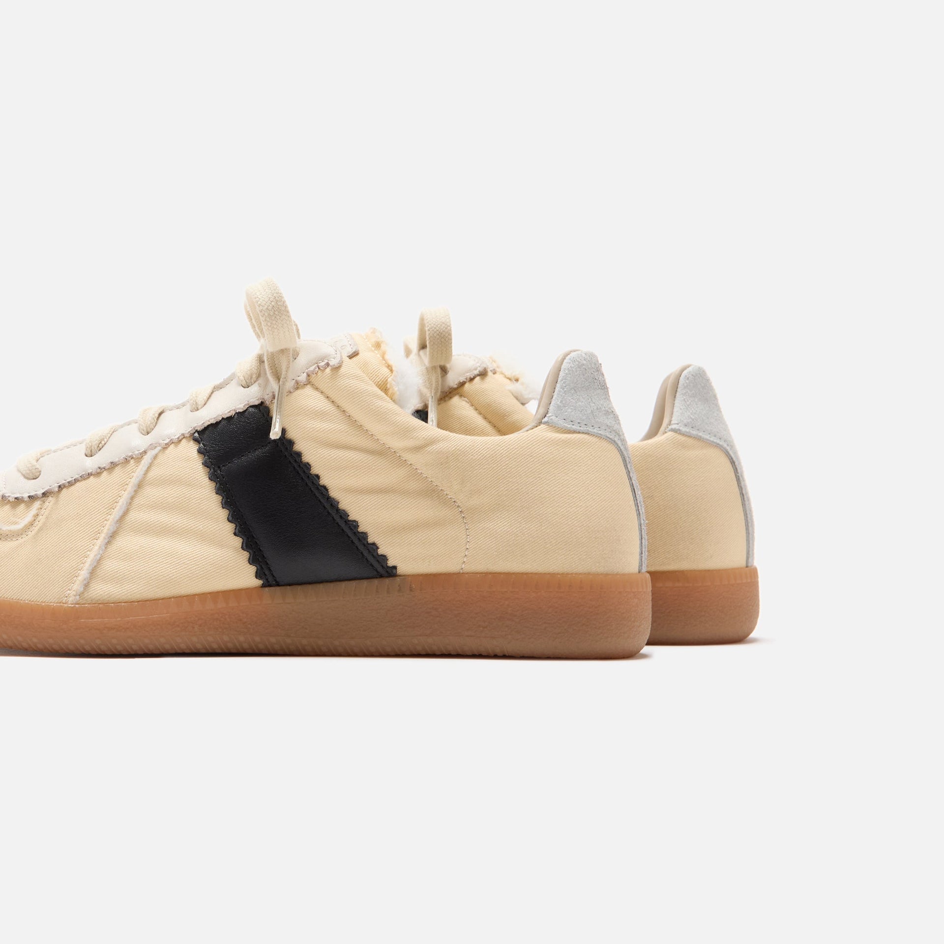 Baskets répliques Maison Margiela - Jaune Drill Vintage