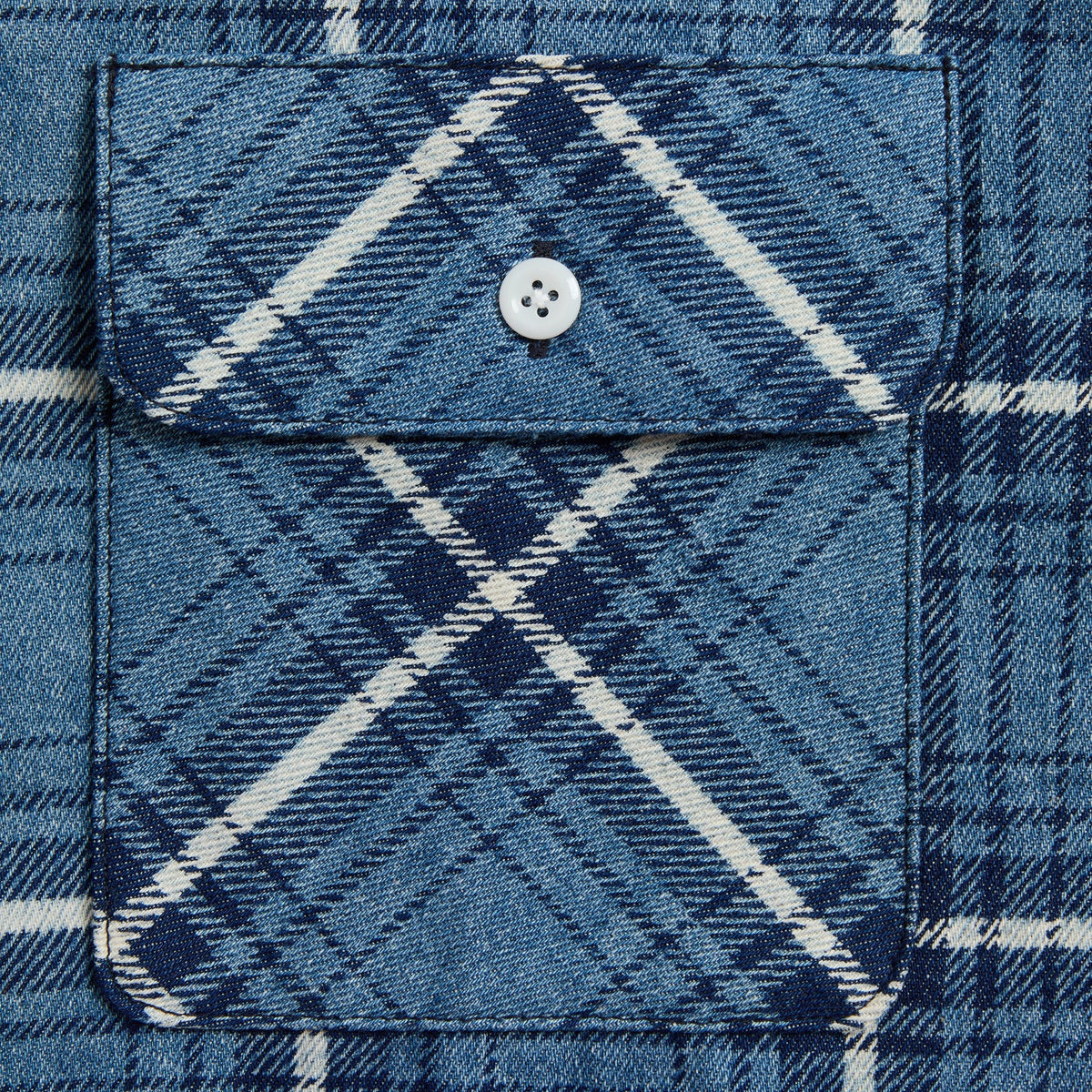 Kith 101 for SEVEN BY SEVEN Work Shirt - Medium Indigo - PH