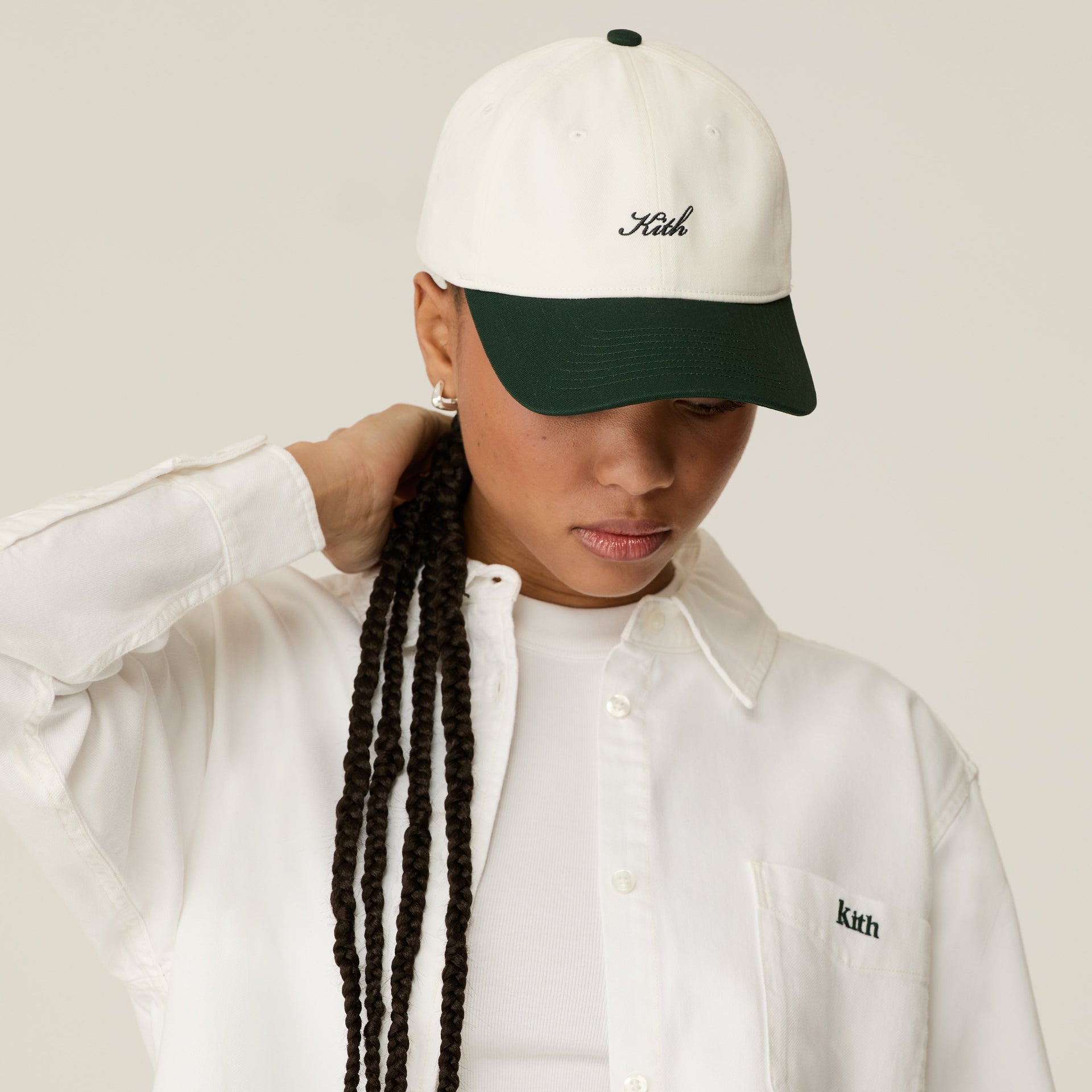 Kith Women Script Logo Classic Cap - Stadium