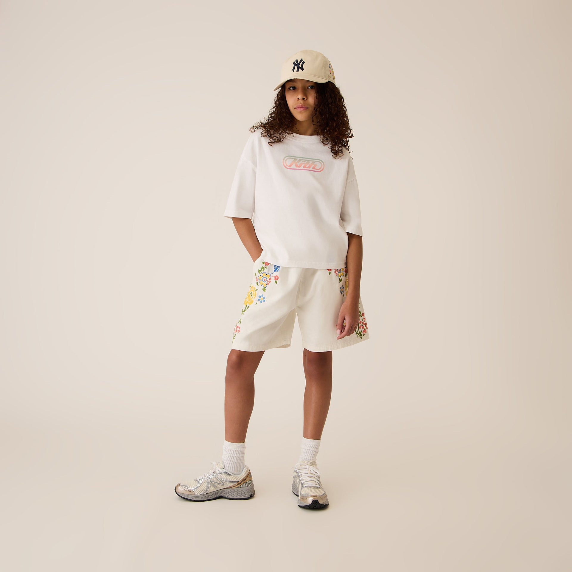 Kith Kids Graphic Logo Leonard Tee - White