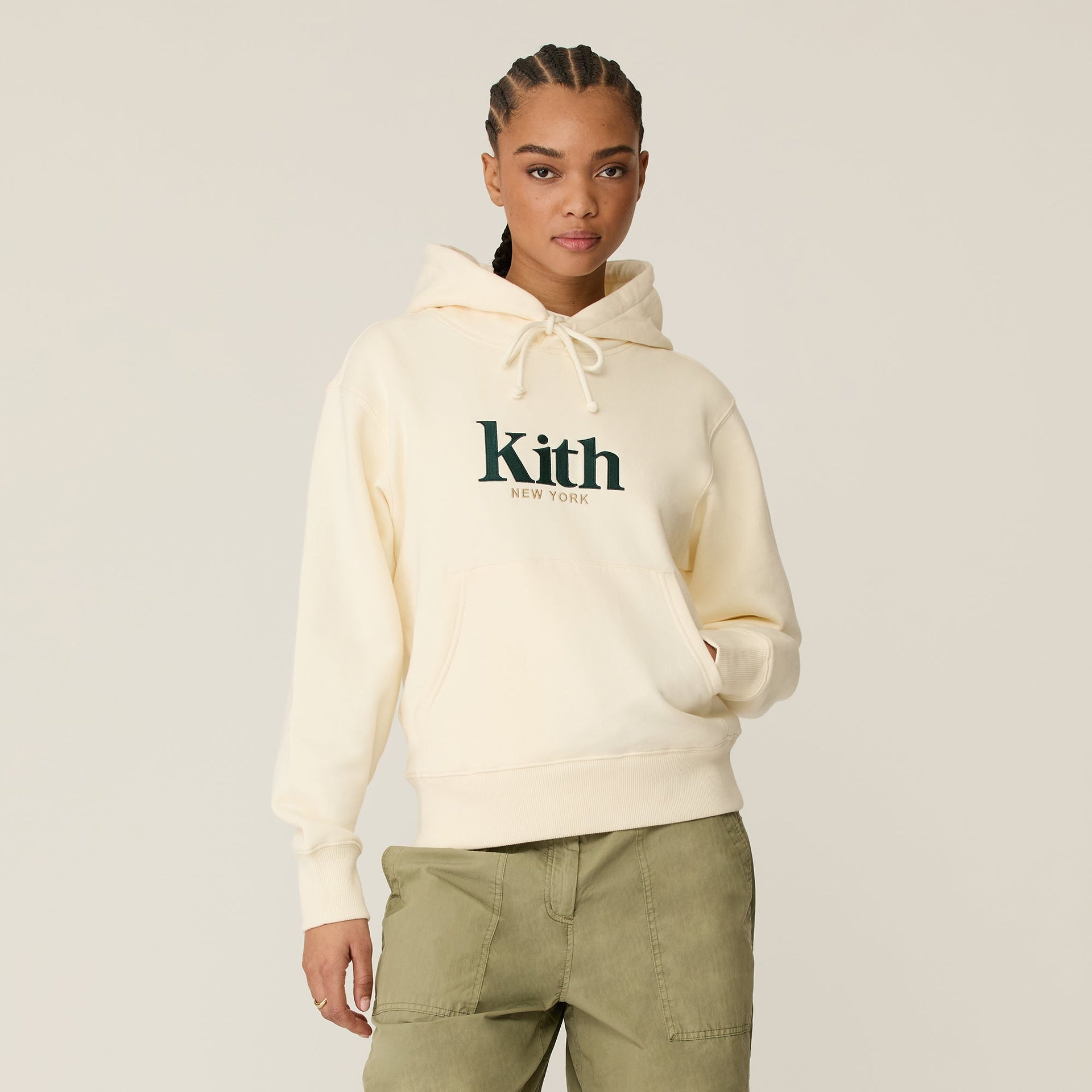 Kith Women Jane New York Hoodie II - Sandrift