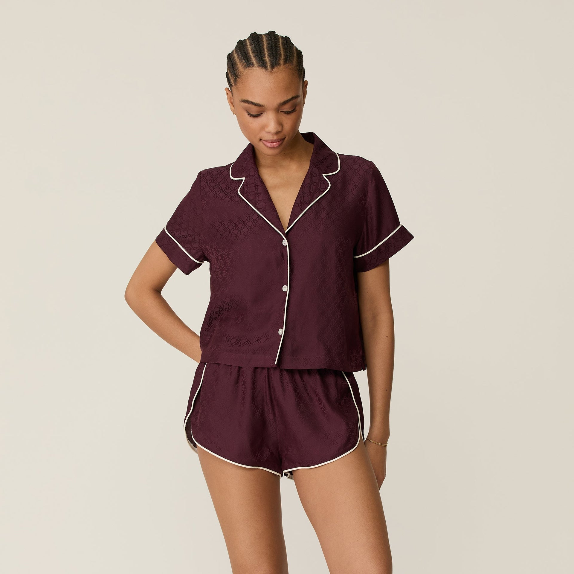 Kith Women Crest Monogram Pajama Set - Essence