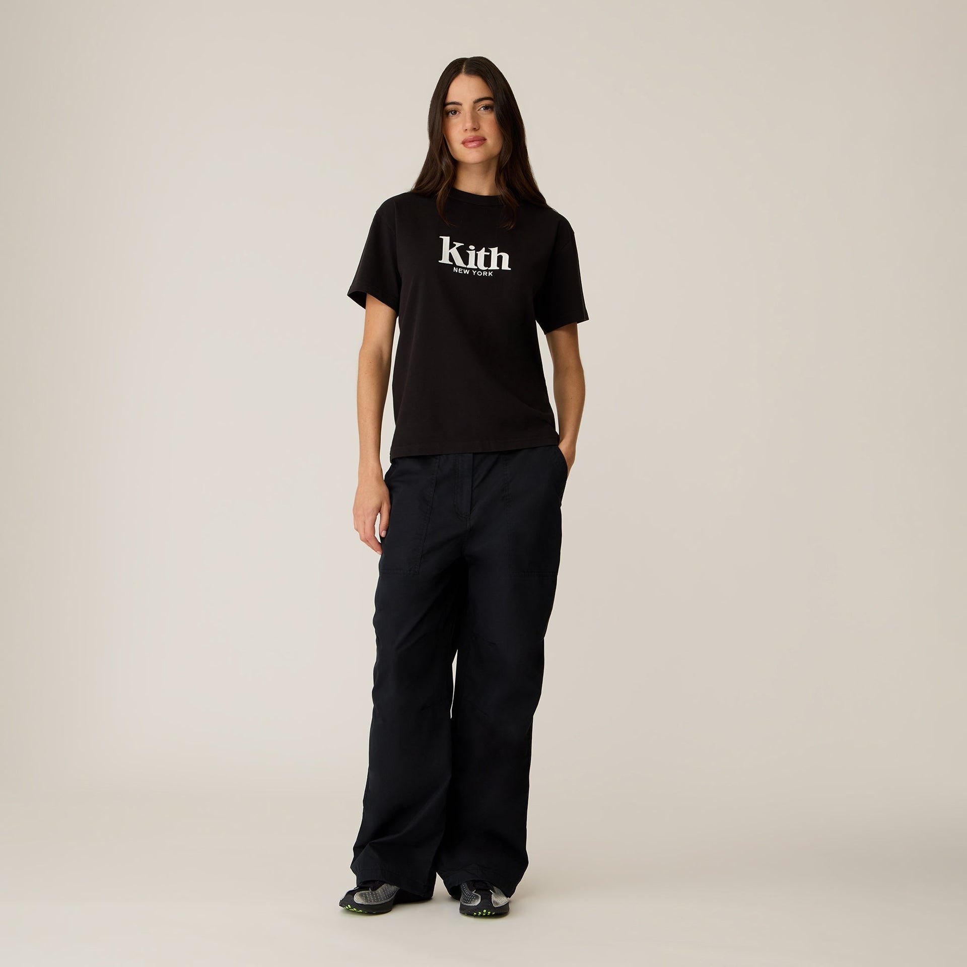 Kith Women Doyers Cotton Nylon Pant - Black