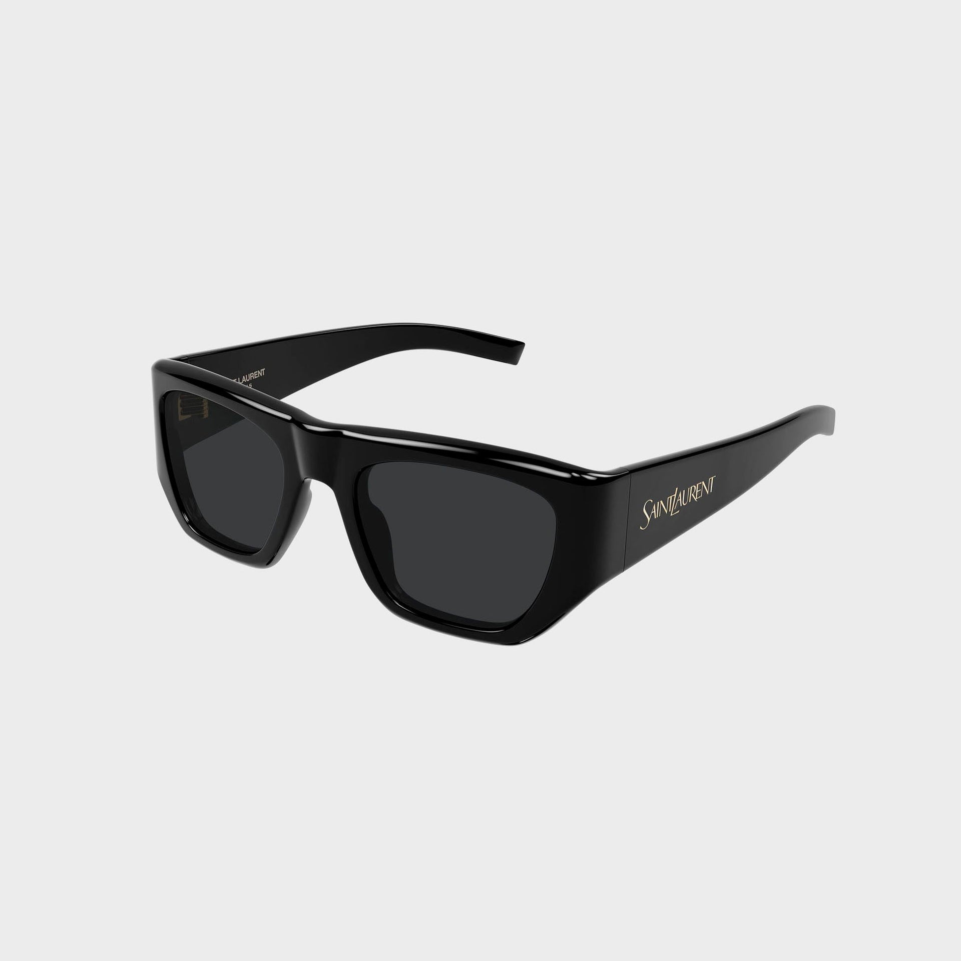 Saint Laurent SL 740 Acetate Sunglasses - Black / Black