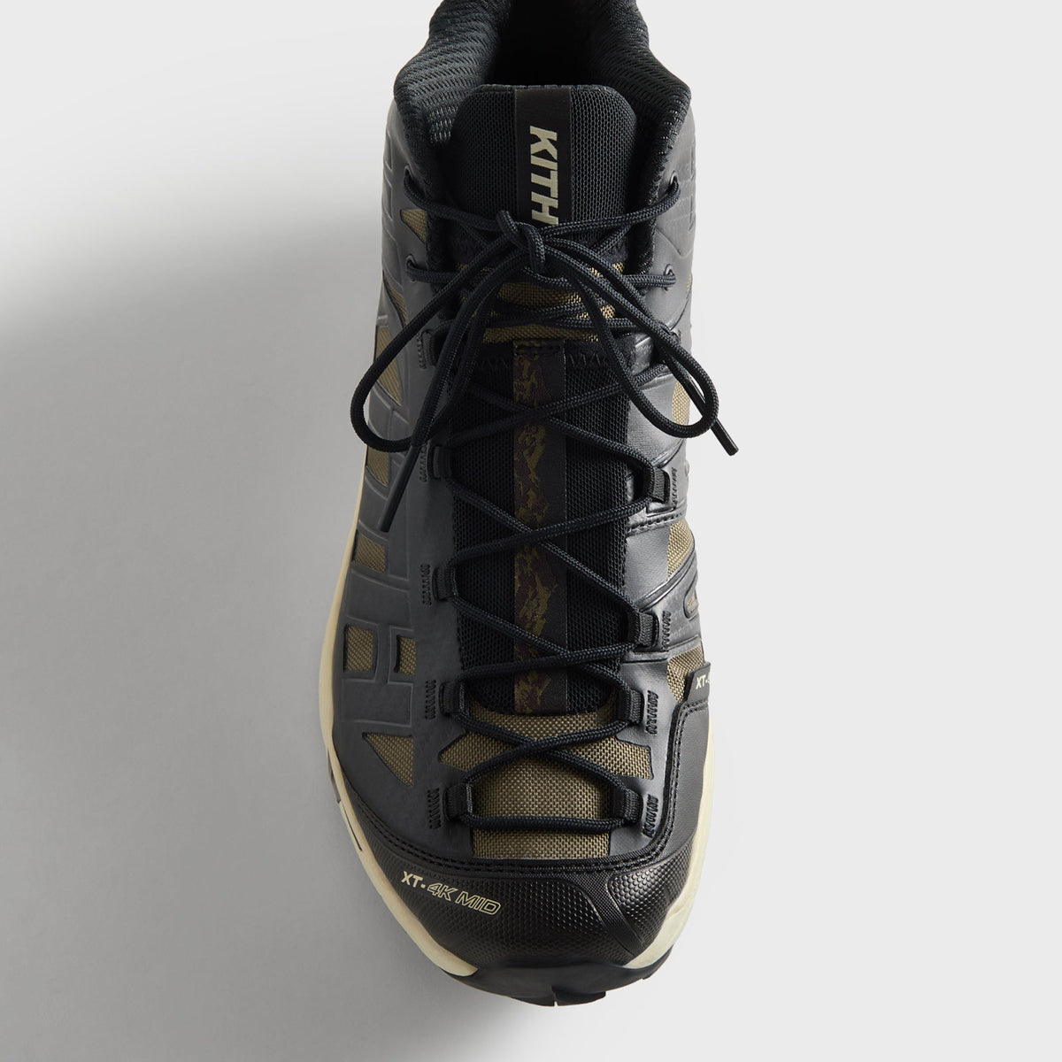 Kith for Salomon XT-4K Mid - Black / Green Gaze / Olive Night