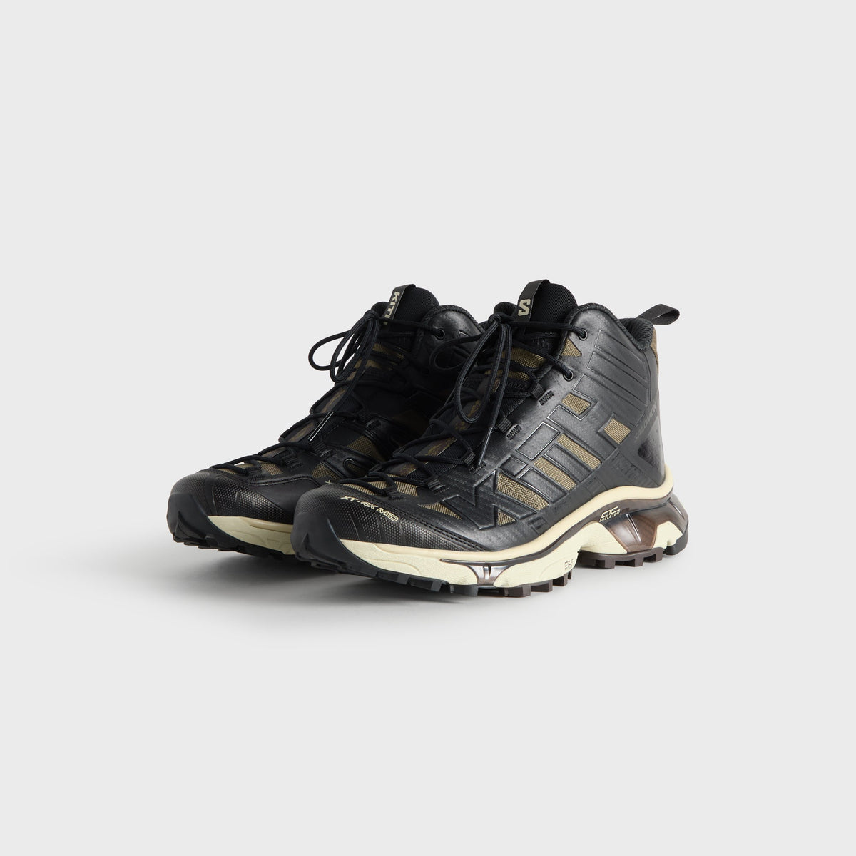 Kith for Salomon XT-4K Mid - Black / Green Gaze / Olive Night
