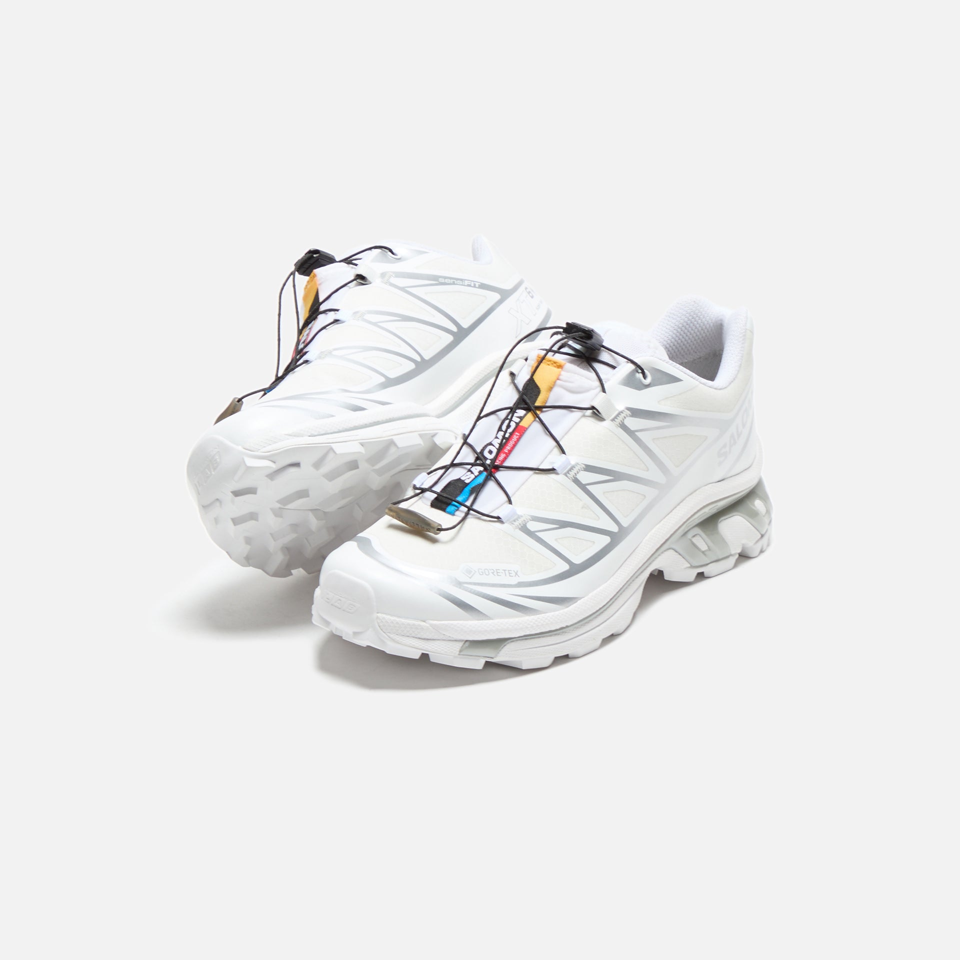 Salomon XT-6 GTX - Blanc / Blanc / Argent