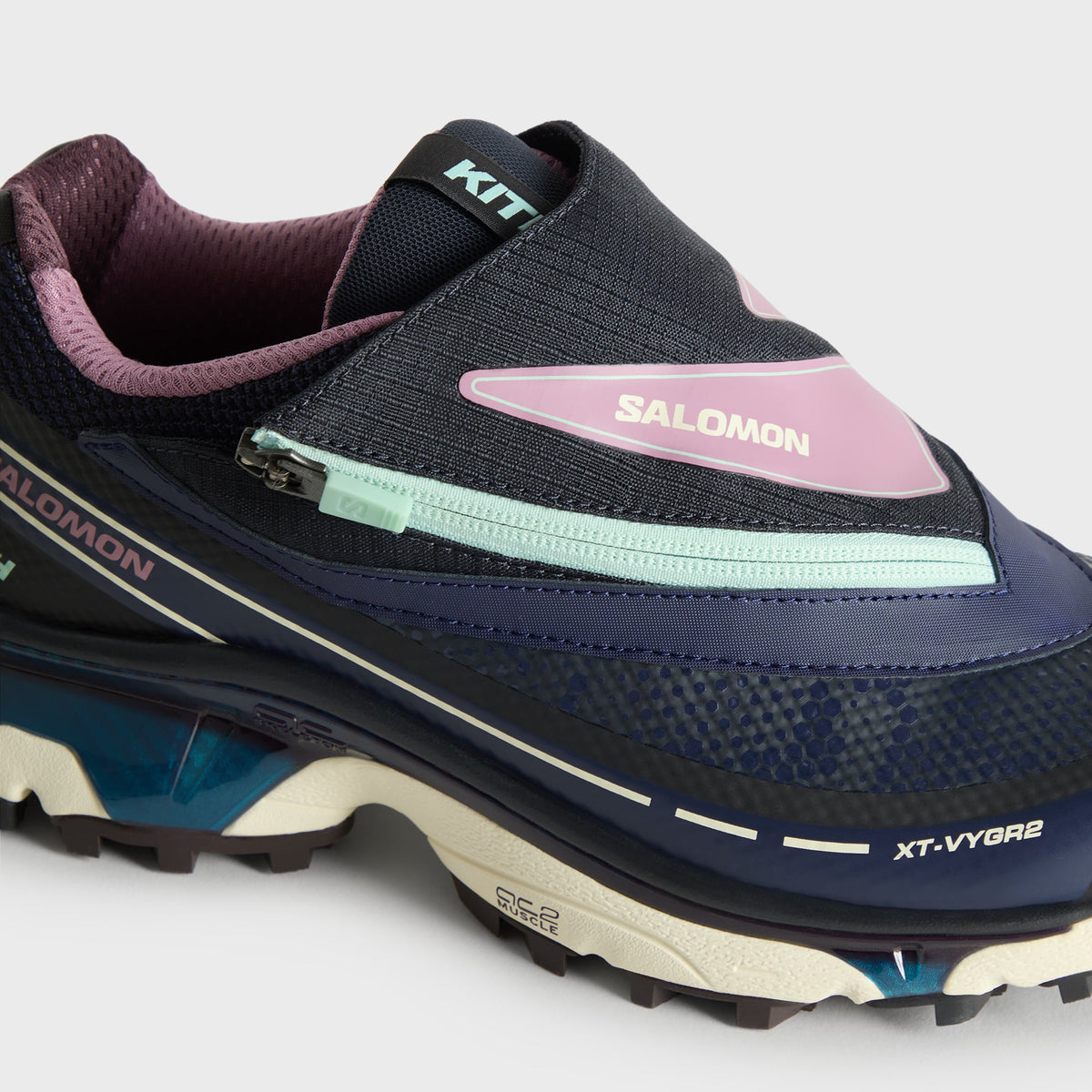 Kith for Salomon XT-VYGR 2 - Dark Navy / Dusky Orchid / Transparent