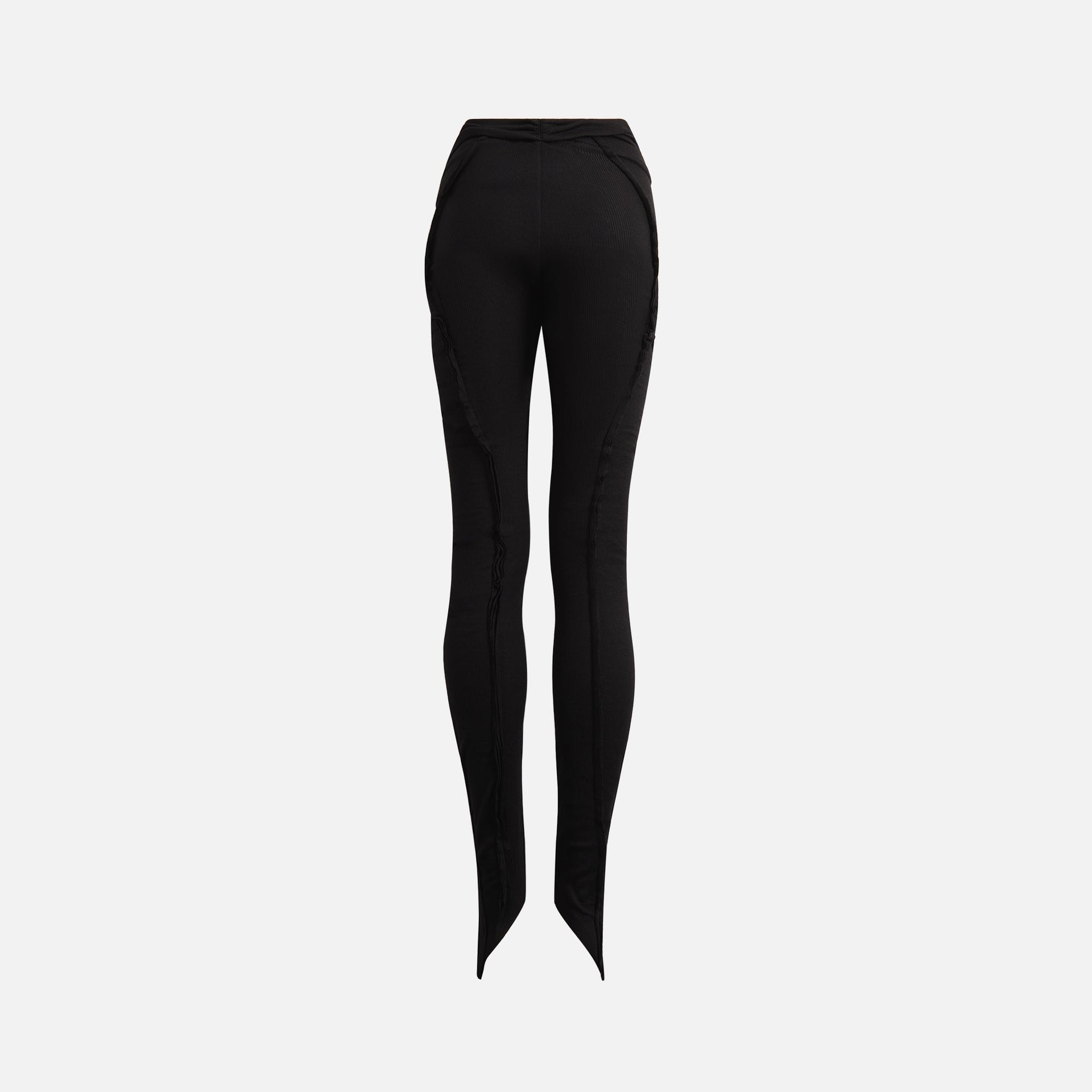 Sami Miro Vintage Fold Over Pant - Black