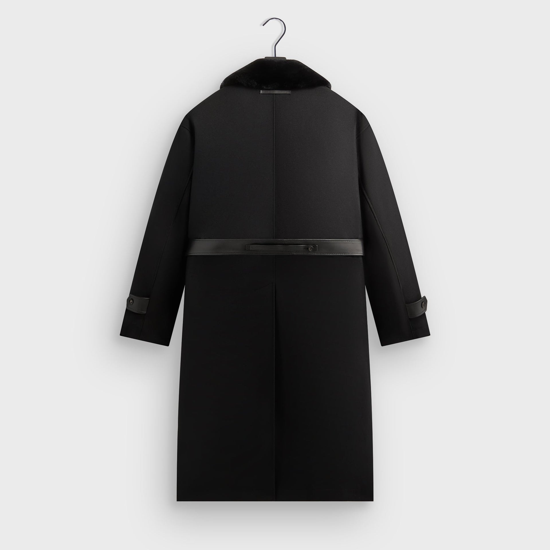 Kith 101 for ssstein Double Lapeled Double Breasted Coat - Black