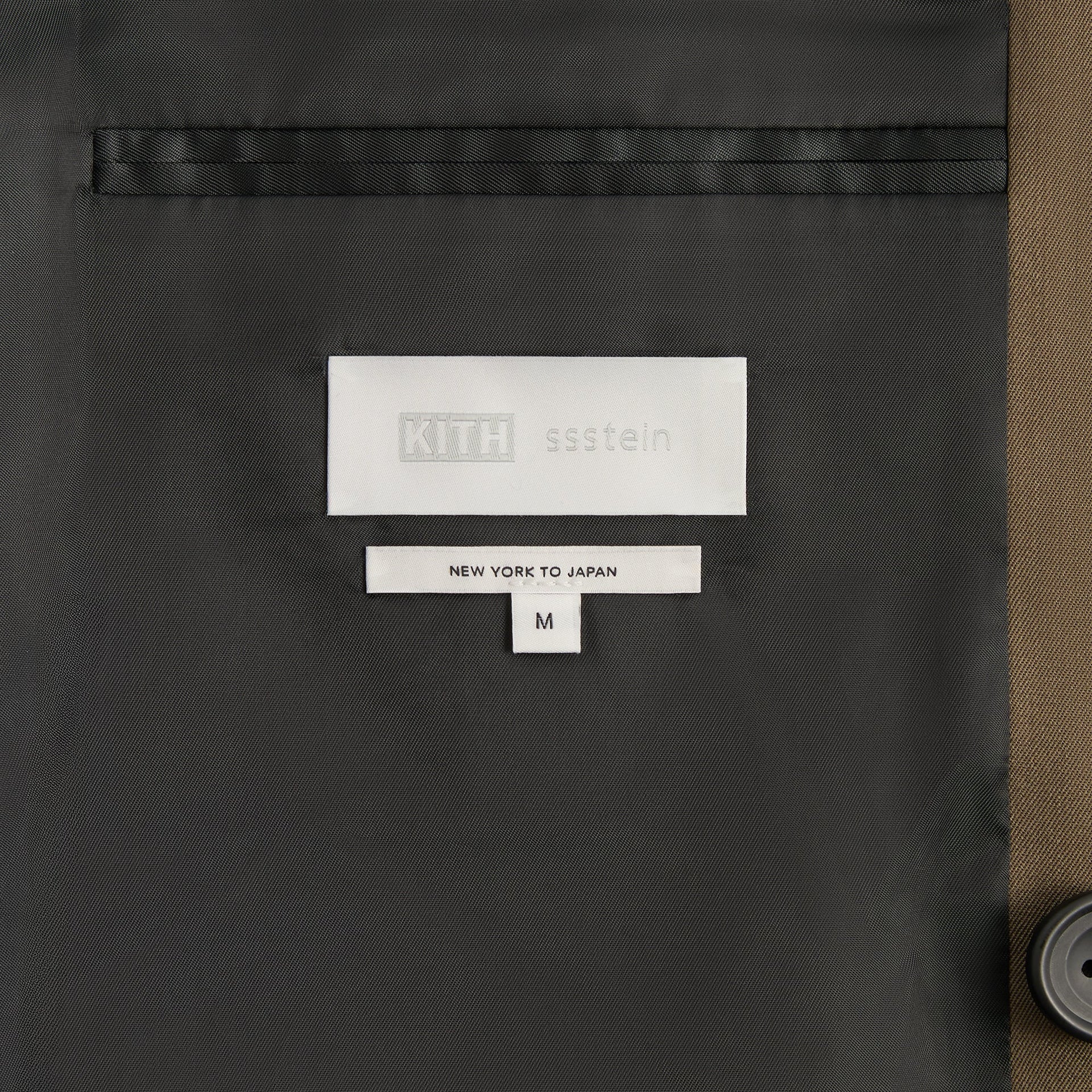 Kith 101 for ssstein Oversized Double Breasted Blazer - Everglades