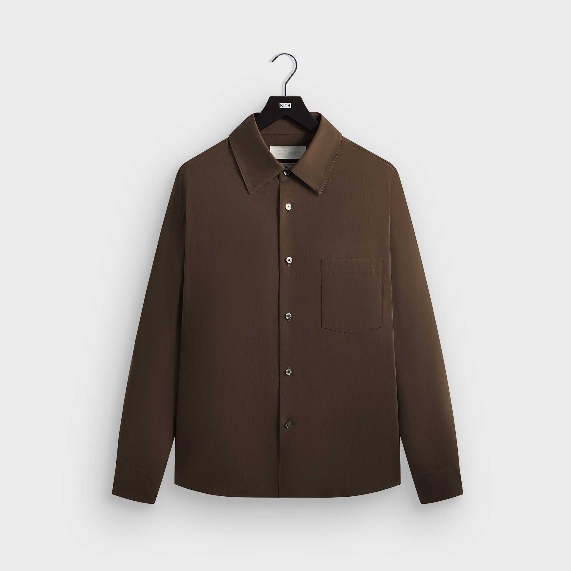 Kith 101 for ssstein Rayon Linen Button Down Shirt - Kindling