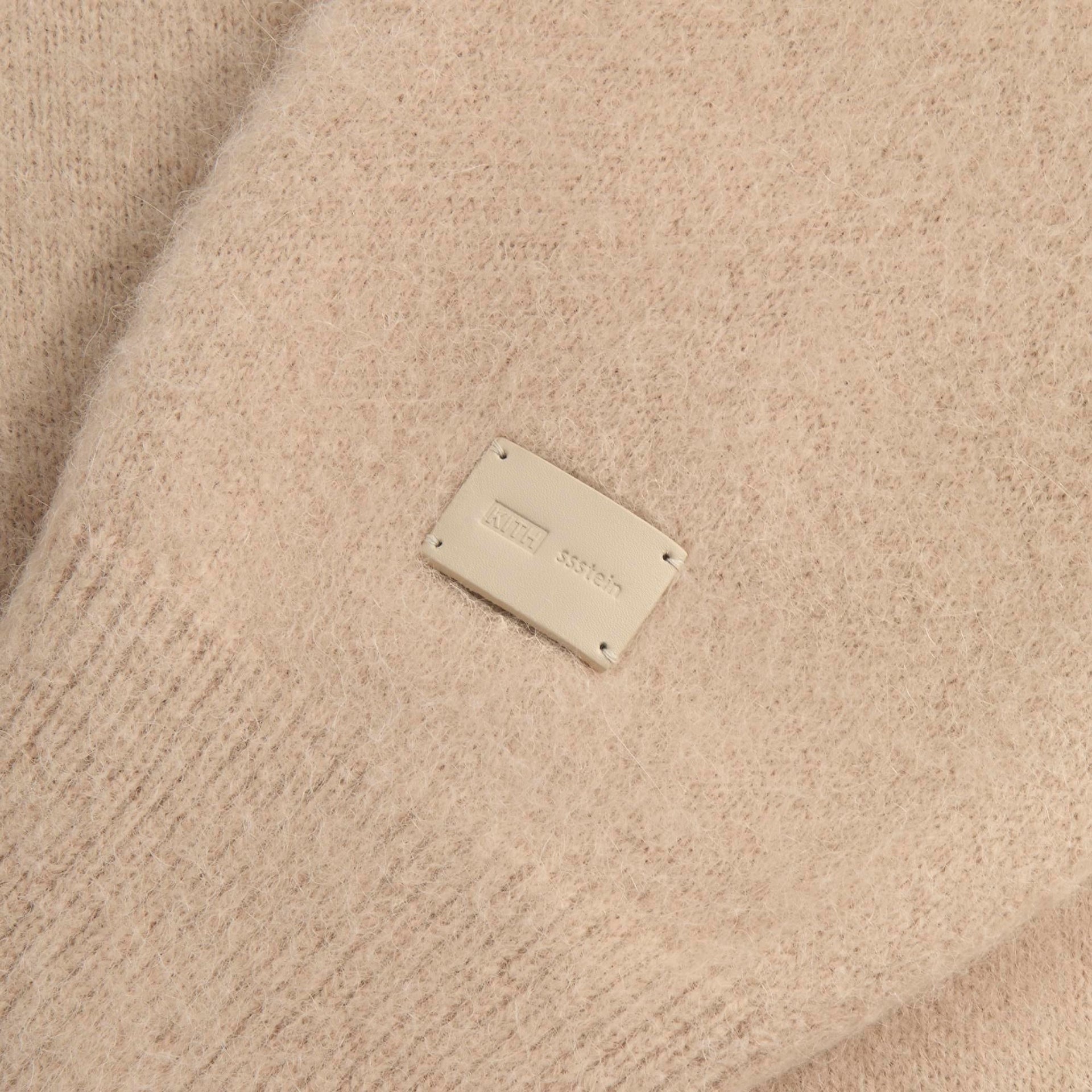 Kith 101 for ssstein Wool Alpaca Knit Crewneck Pullover - Canvas