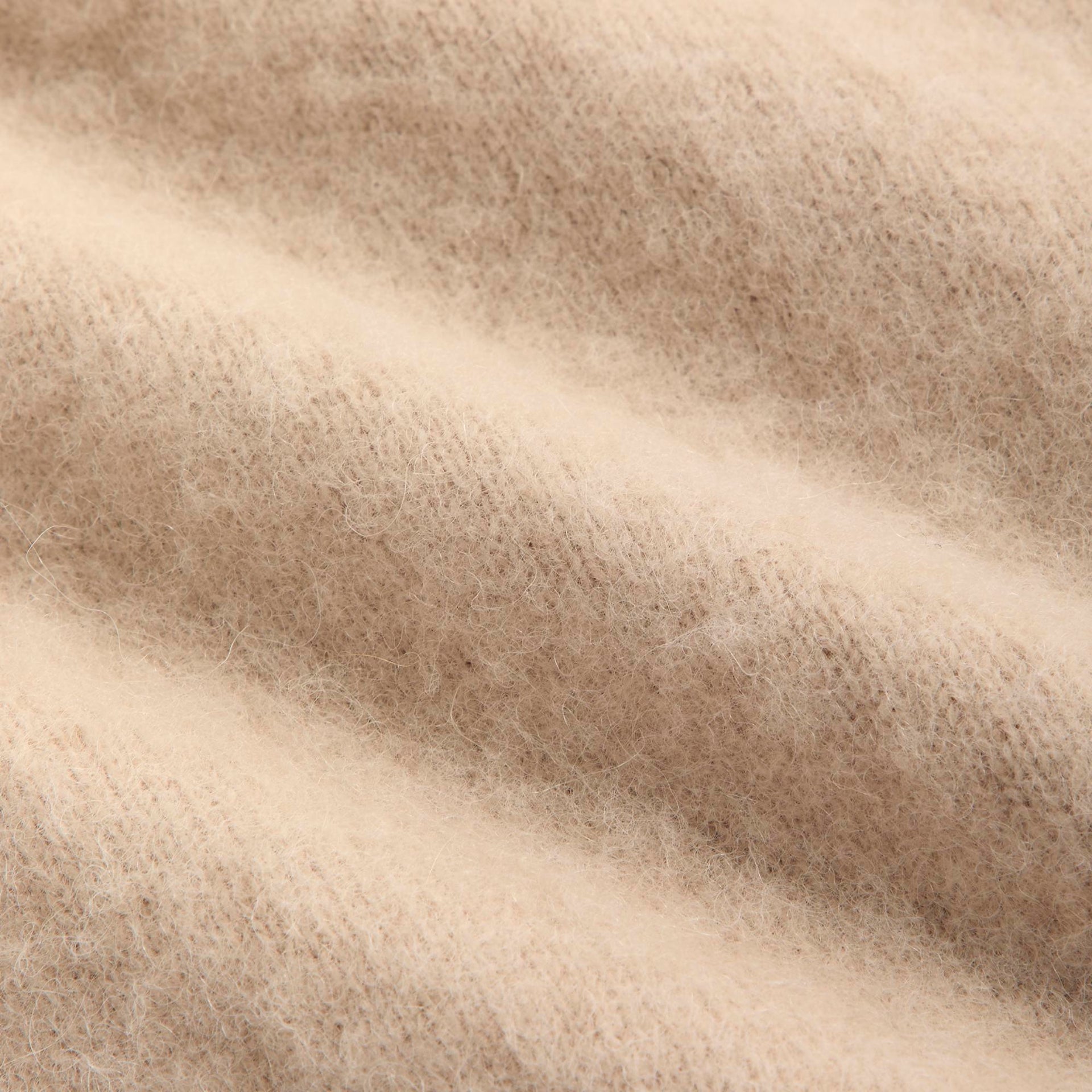 Kith 101 for ssstein Wool Alpaca Knit Crewneck Pullover - Canvas