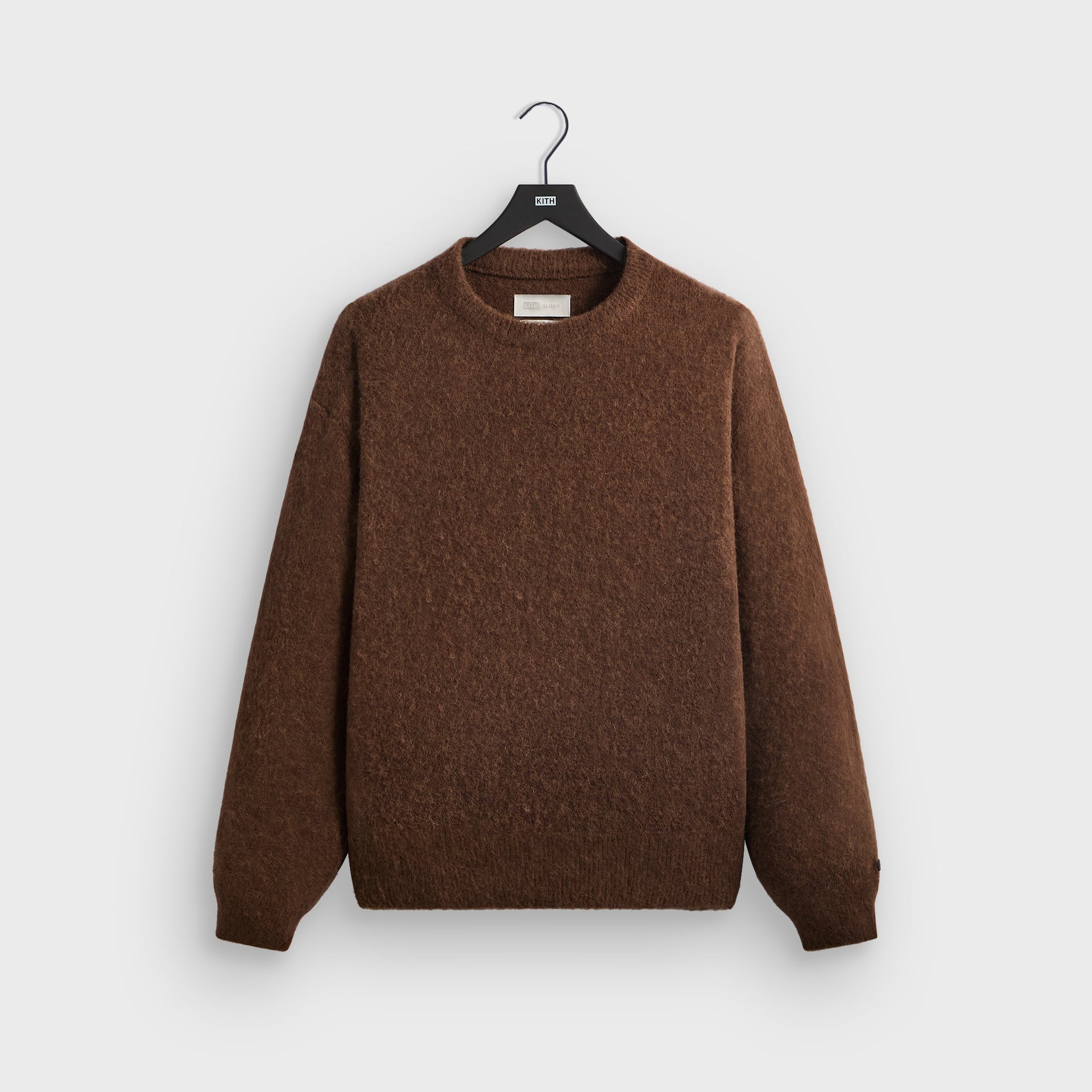 Kith 101 for ssstein Wool Alpaca Knit Crewneck Pullover - Mulch