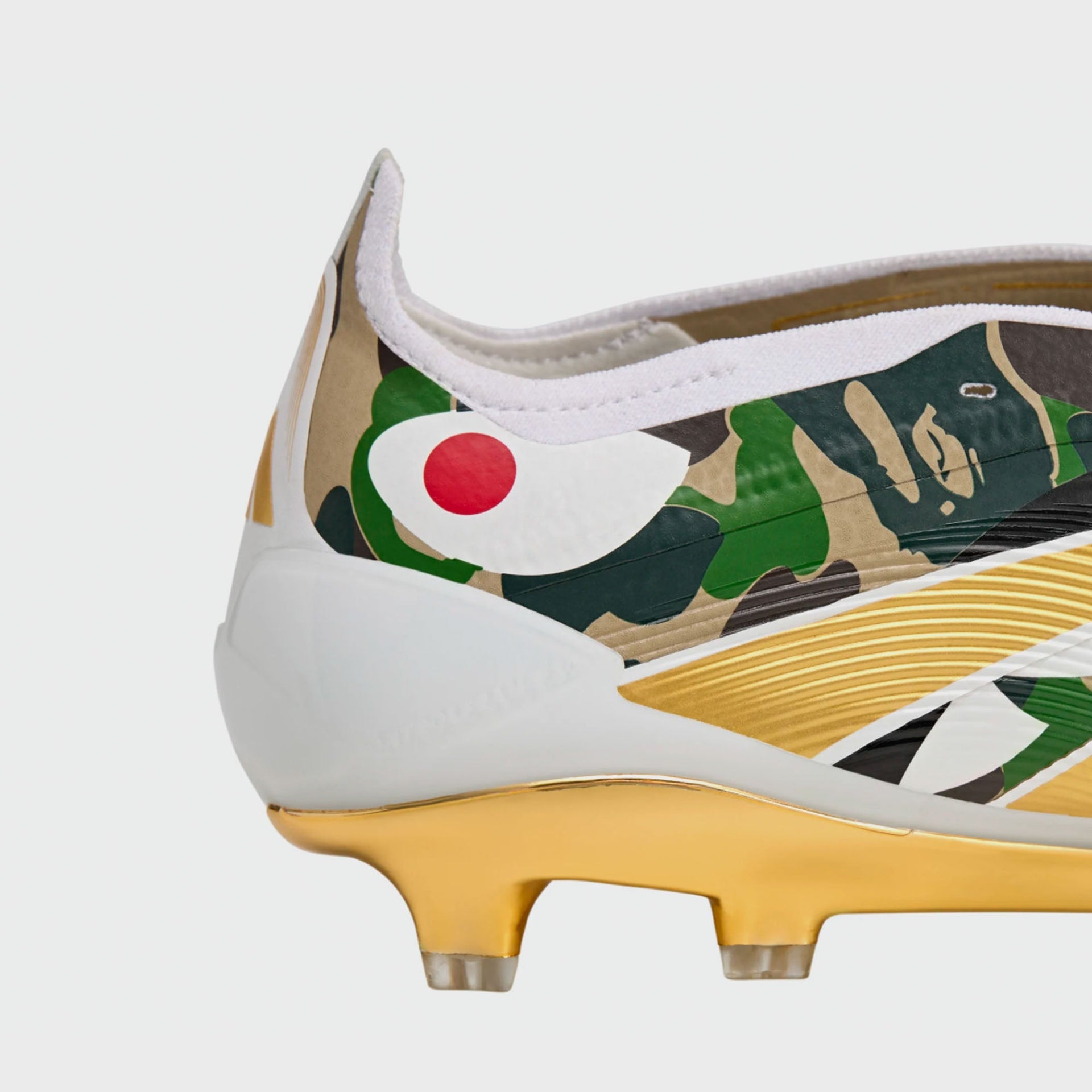 adidas x BAPE Predator Elite Ft Fg - Hemp / Gold Metallic / Cloud White