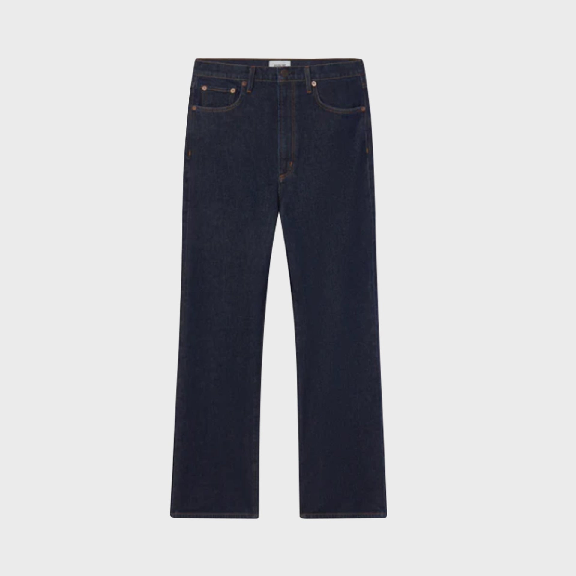Agolde Harper Mid Rise Relaxed Straight Jeans - Reissue