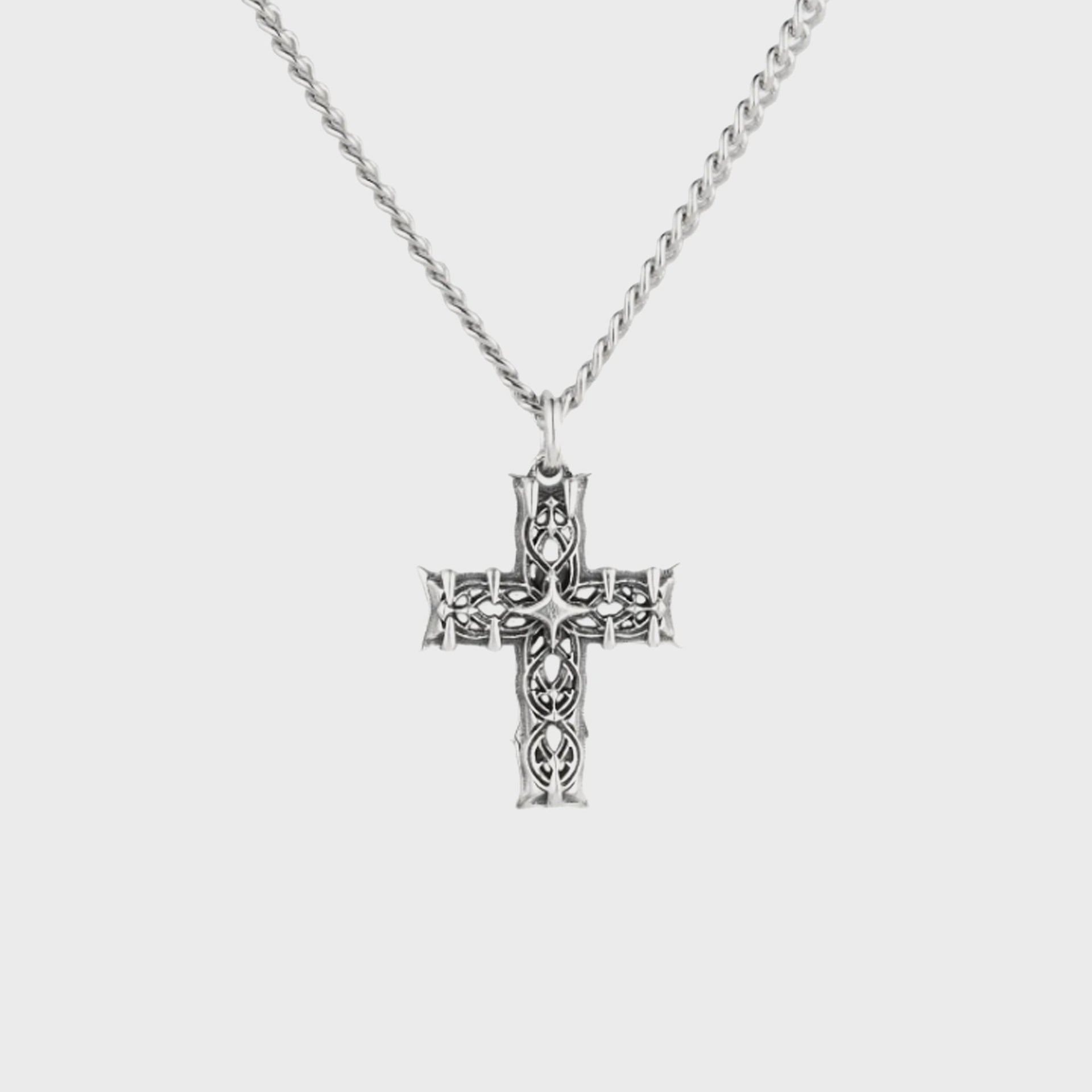 Emanuele Bicocchi Reissue Notre Dame Necklace - Silver
