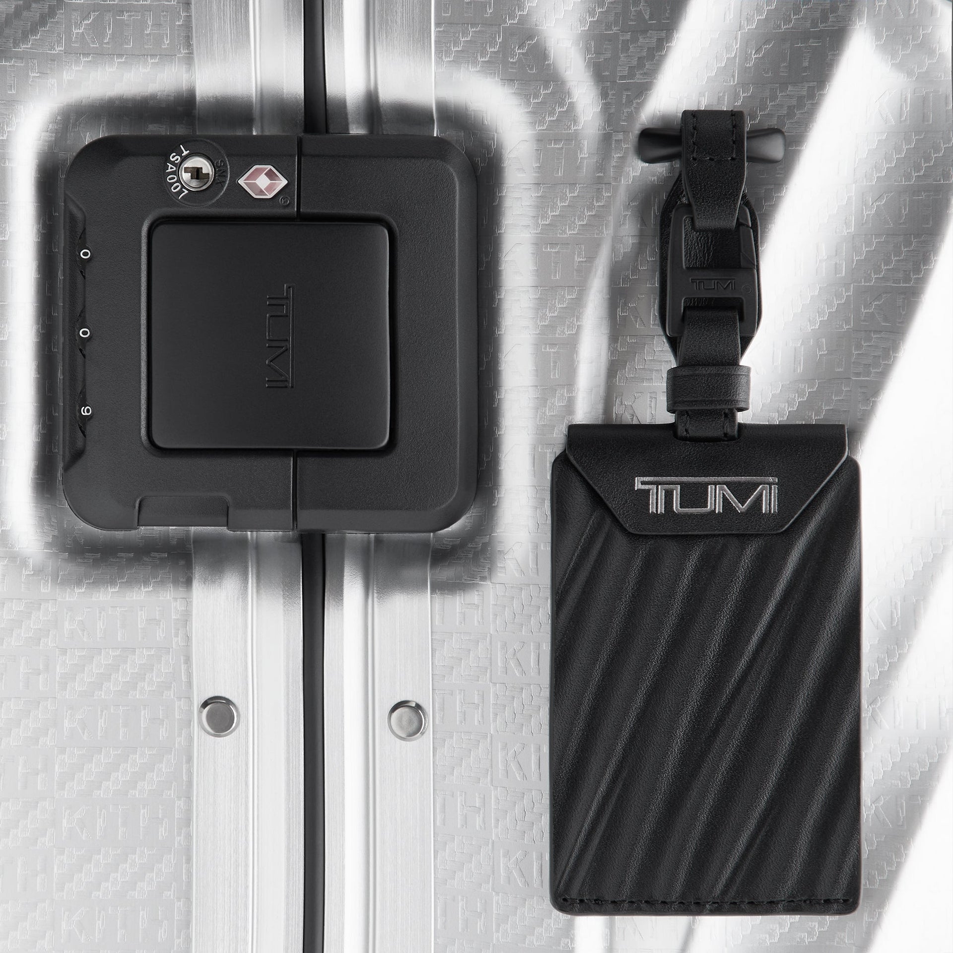 Kith for TUMI Rolling Trunk - Silver