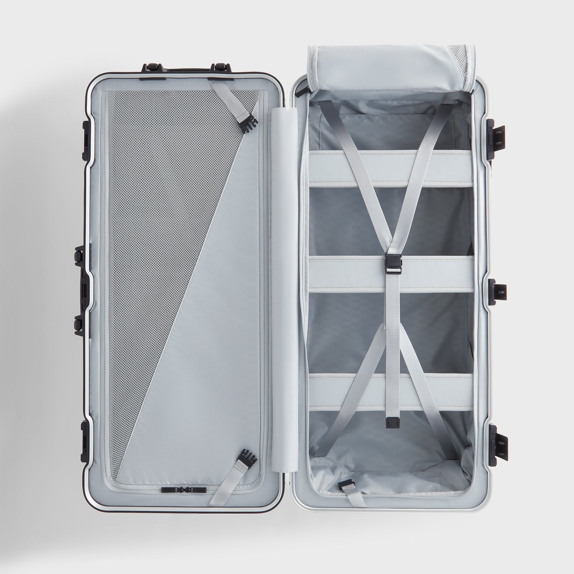 Kith for TUMI Rolling Trunk - Silver