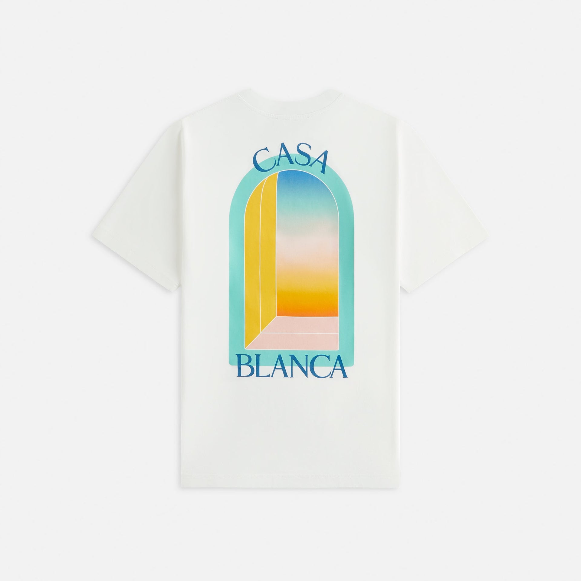 T-shirt Casablanca L'Arc Coloré - Blanc