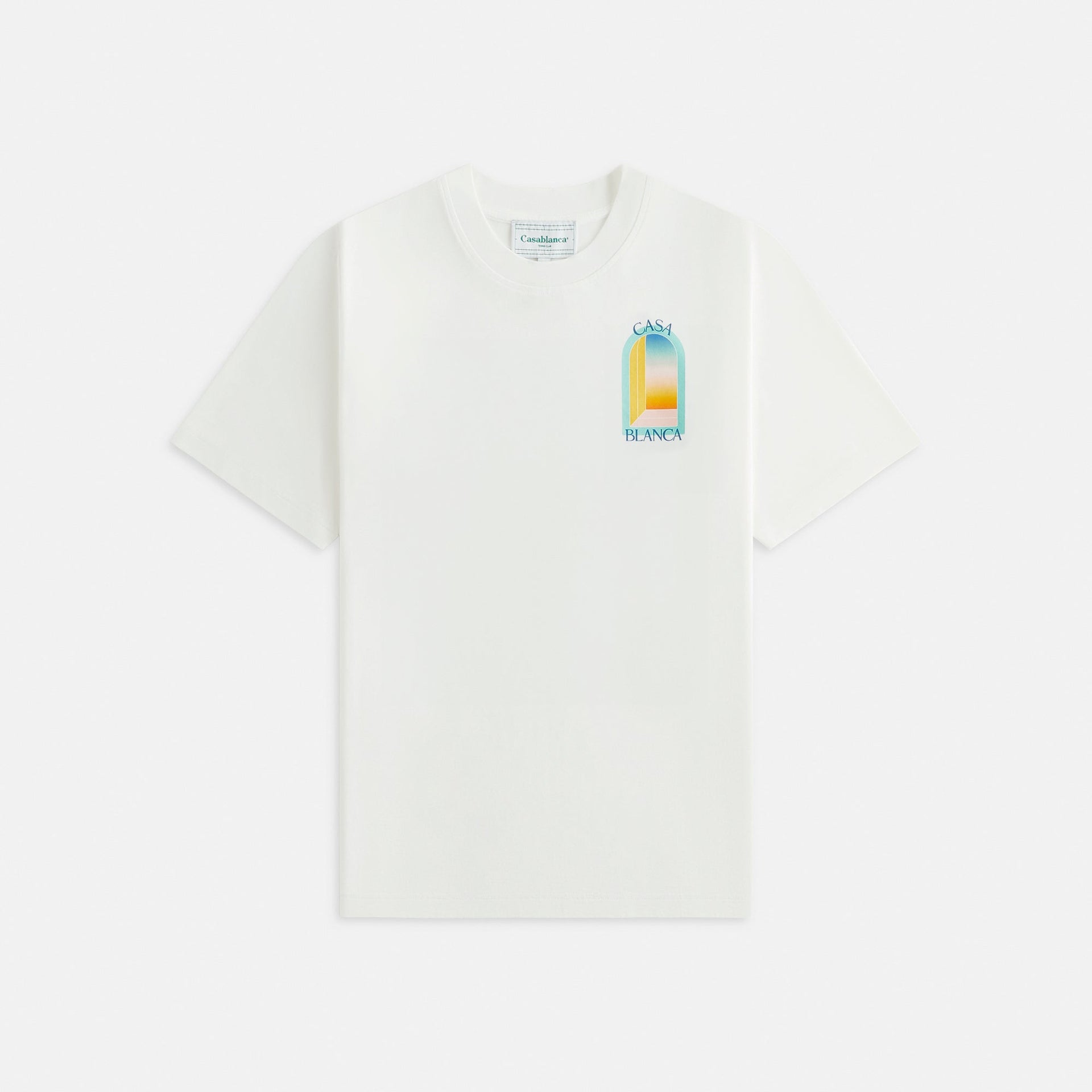T-shirt Casablanca L'Arc Coloré - Blanc