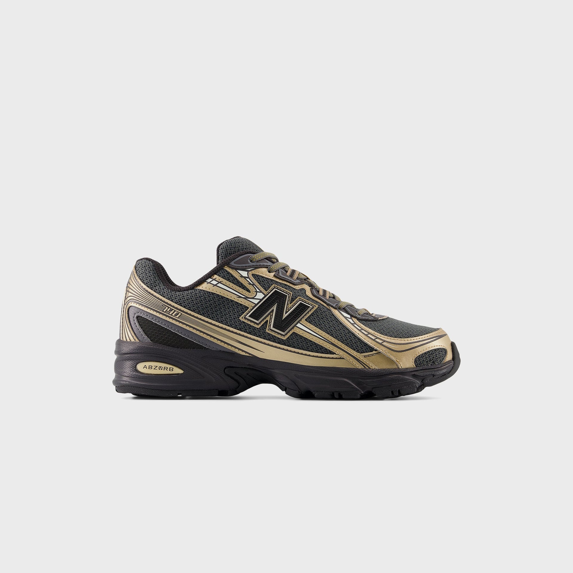 New Balance 740 - Black / Black Cement / Castlerock